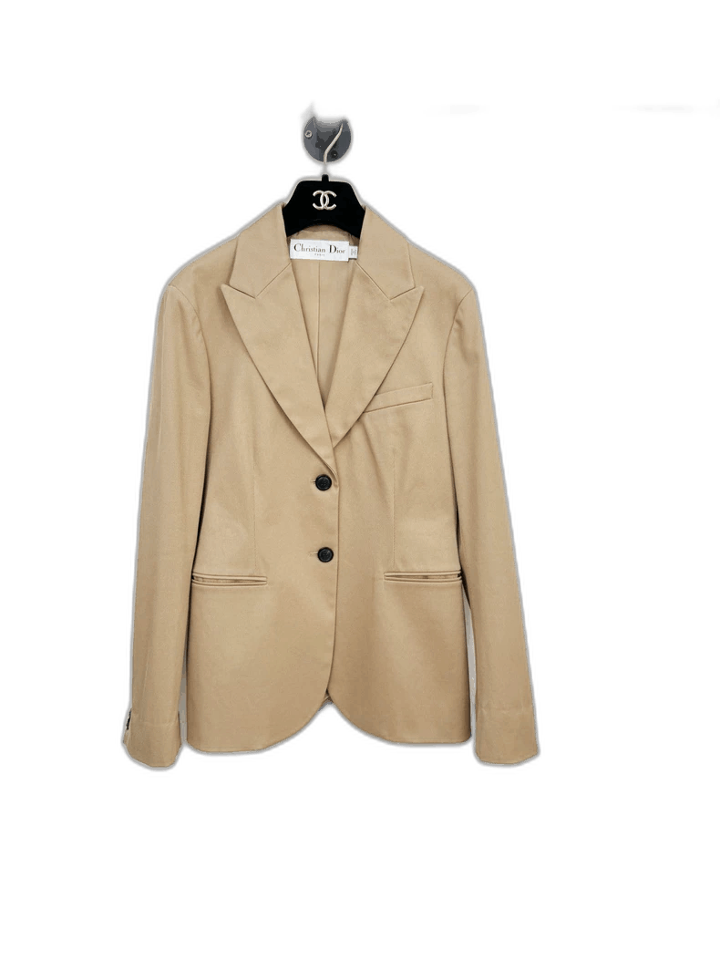 Dior Dior Beige Suit Jacket Size 38 Size M / US 6-8 / IT 42-44 - 1 Thumbnail
