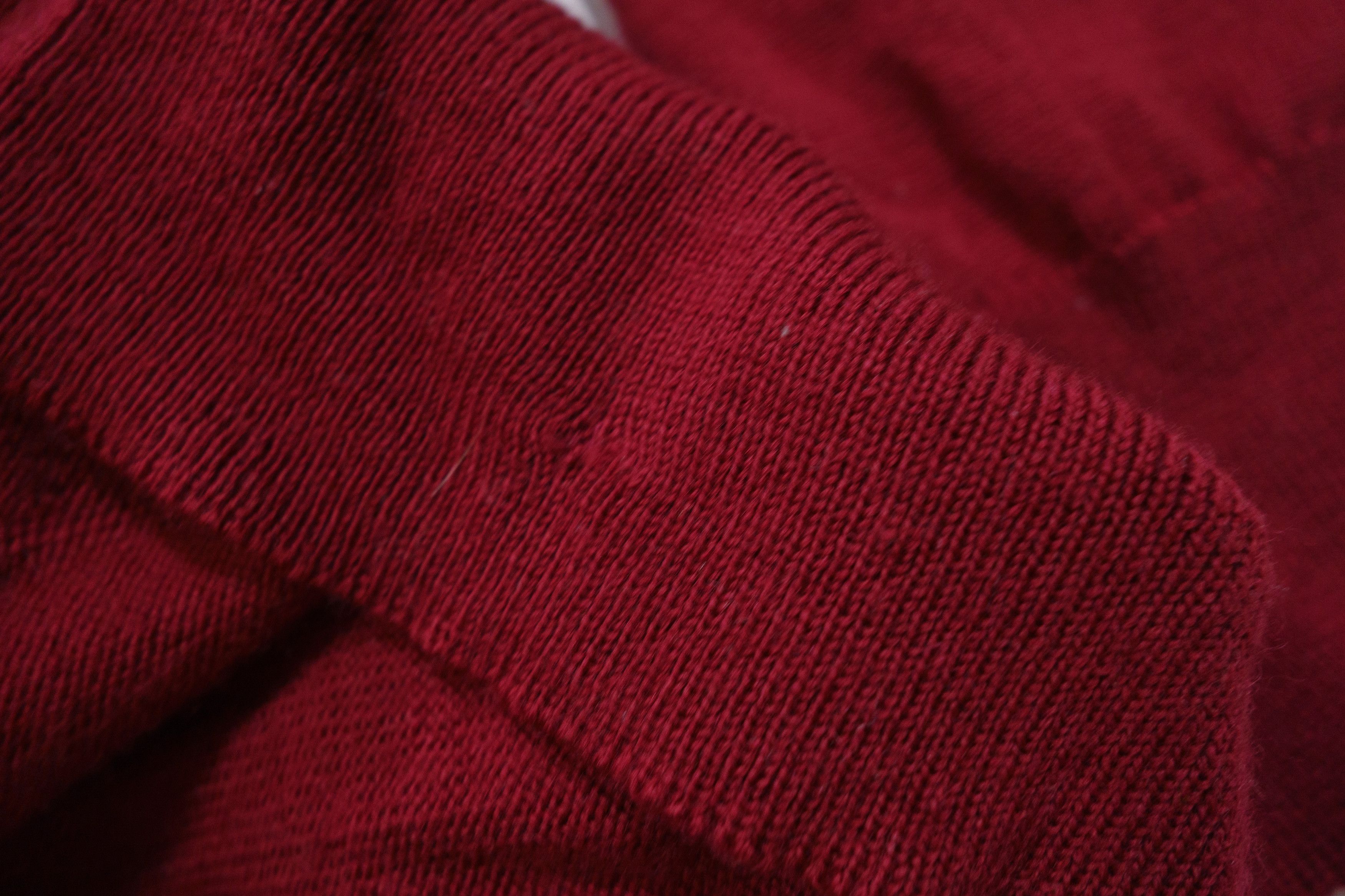 Lacoste 80s Wool Roll Neck Logo Vintage Sweater Made in France Size US XL / EU 56 / 4 - 8 Thumbnail