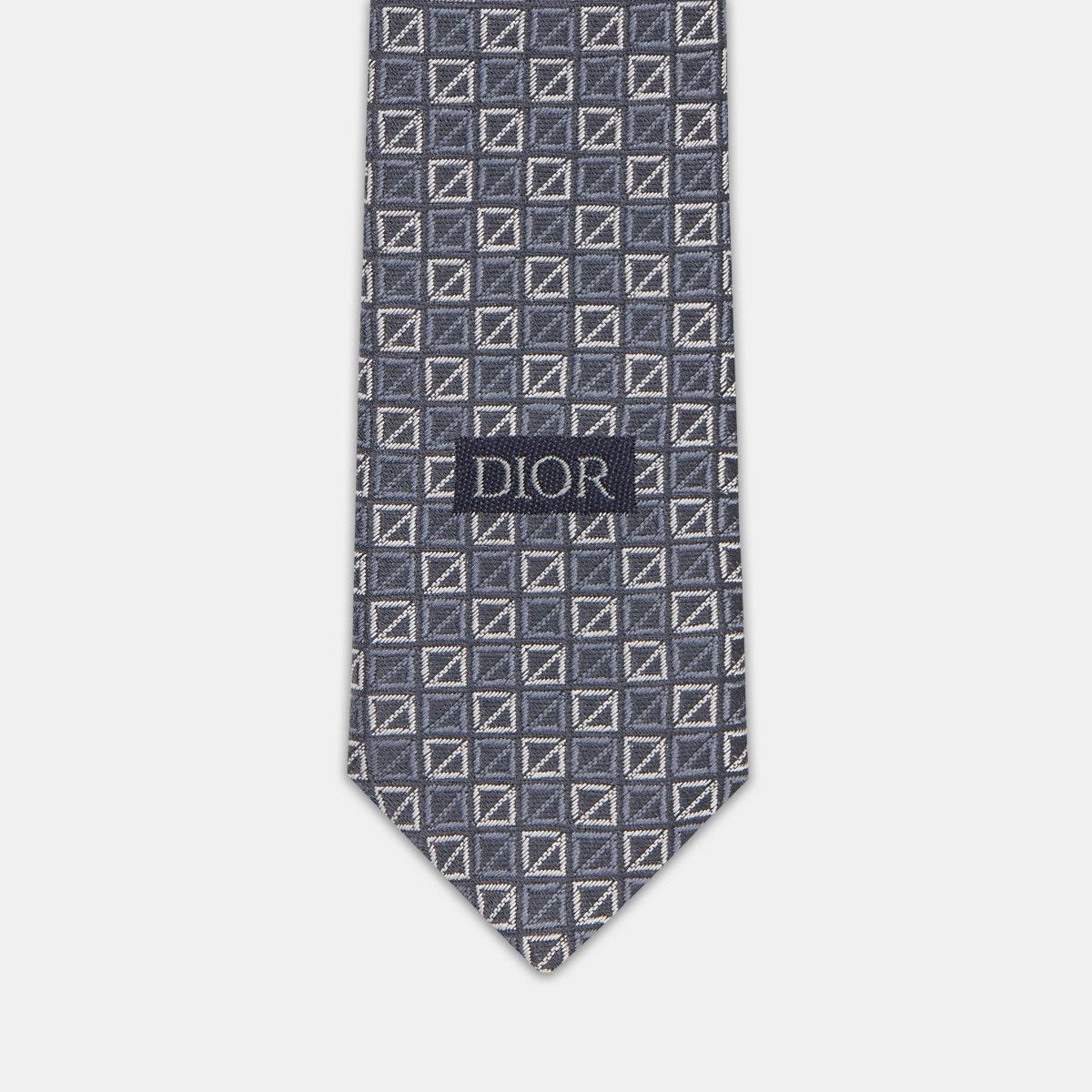 Dior o1bcso1str0126 Size:OS/Micro Cd Diamond Tie in Deep Grey Size ONE SIZE - 2 Thumbnail