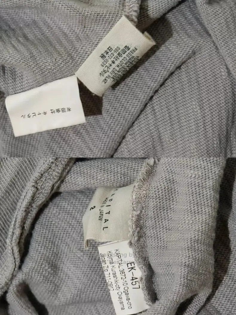 Kapital kapital vintage mock neck long sleeve t-shirt. Size US M / EU 48-50 / 2 - 9 Thumbnail