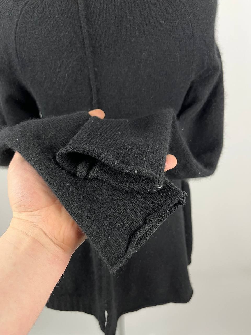 Rundholz Rundholz Black Label Asymmetric Zip Cardigan Sweater Black Size S / US 4 / IT 40 - 7 Thumbnail