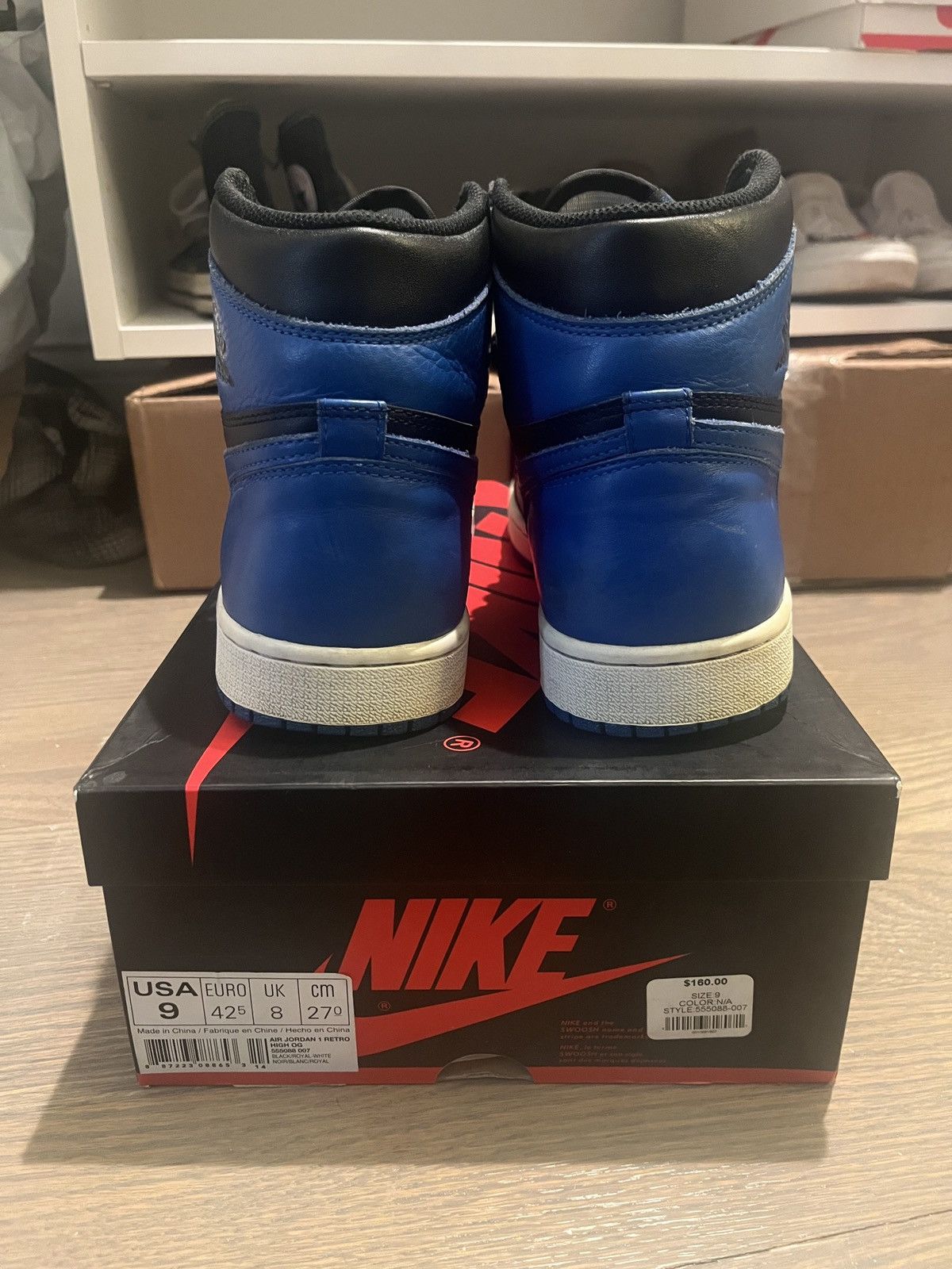 Jordan Brand Jordan 1 royal 2017 Size US 9 / EU 42 - 4 Thumbnail