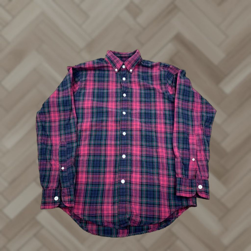 Abercrombie & Fitch Abercrombie & Fitch Plaid Button-Up Long Sleeve M Casual #5659 Size US M / EU 48-50 / 2 - 1 Thumbnail