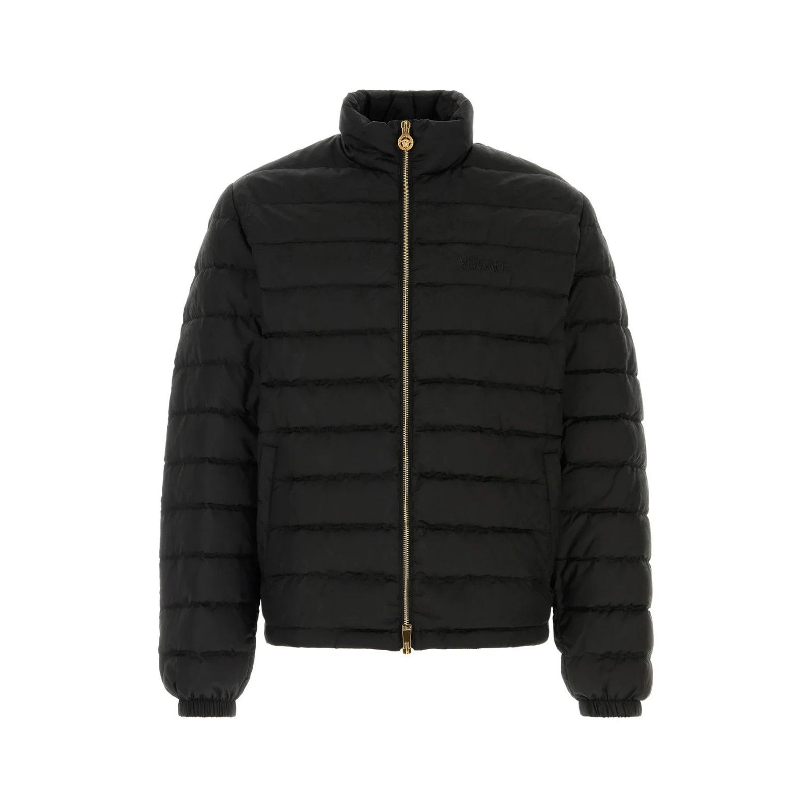 Versace VERSACE Black Nylon Down Jacket New & Authentic (Men's size: Size US M / EU 48-50 / 2 - 1 Thumbnail