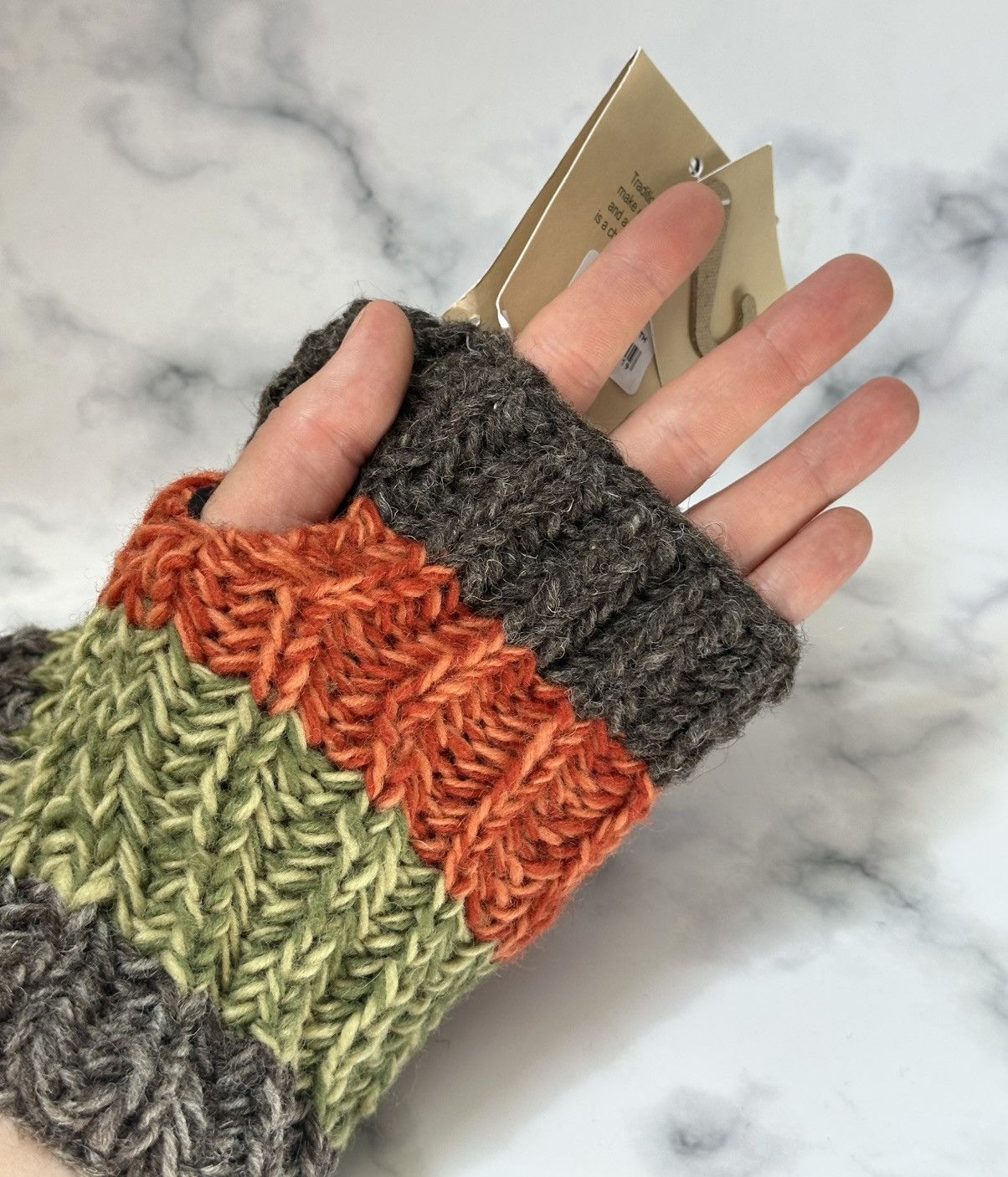 Other PACHAMAMA Knitwear Hand Mittens Wool Fleece Lined Gloves Size ONE SIZE - 4 Thumbnail