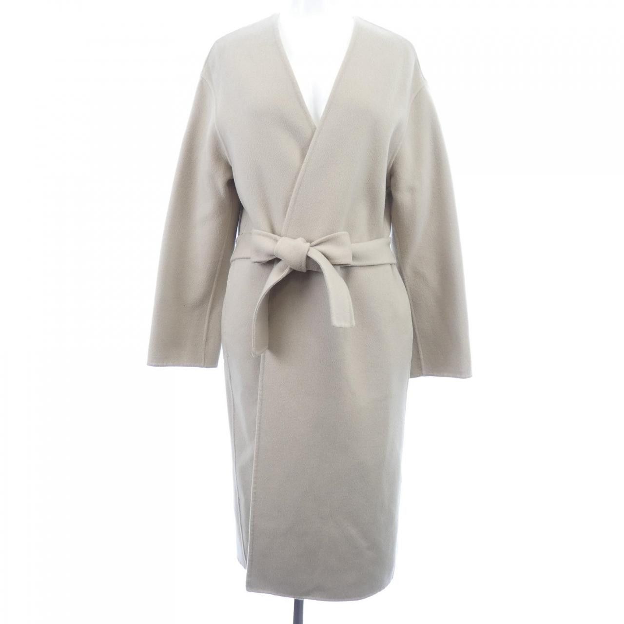 Theory Theory Theory Cashmere Blend Coat Textile Outerwear 01-1309604 DUTY FREE for USA Size ONE SIZE - 1 Thumbnail