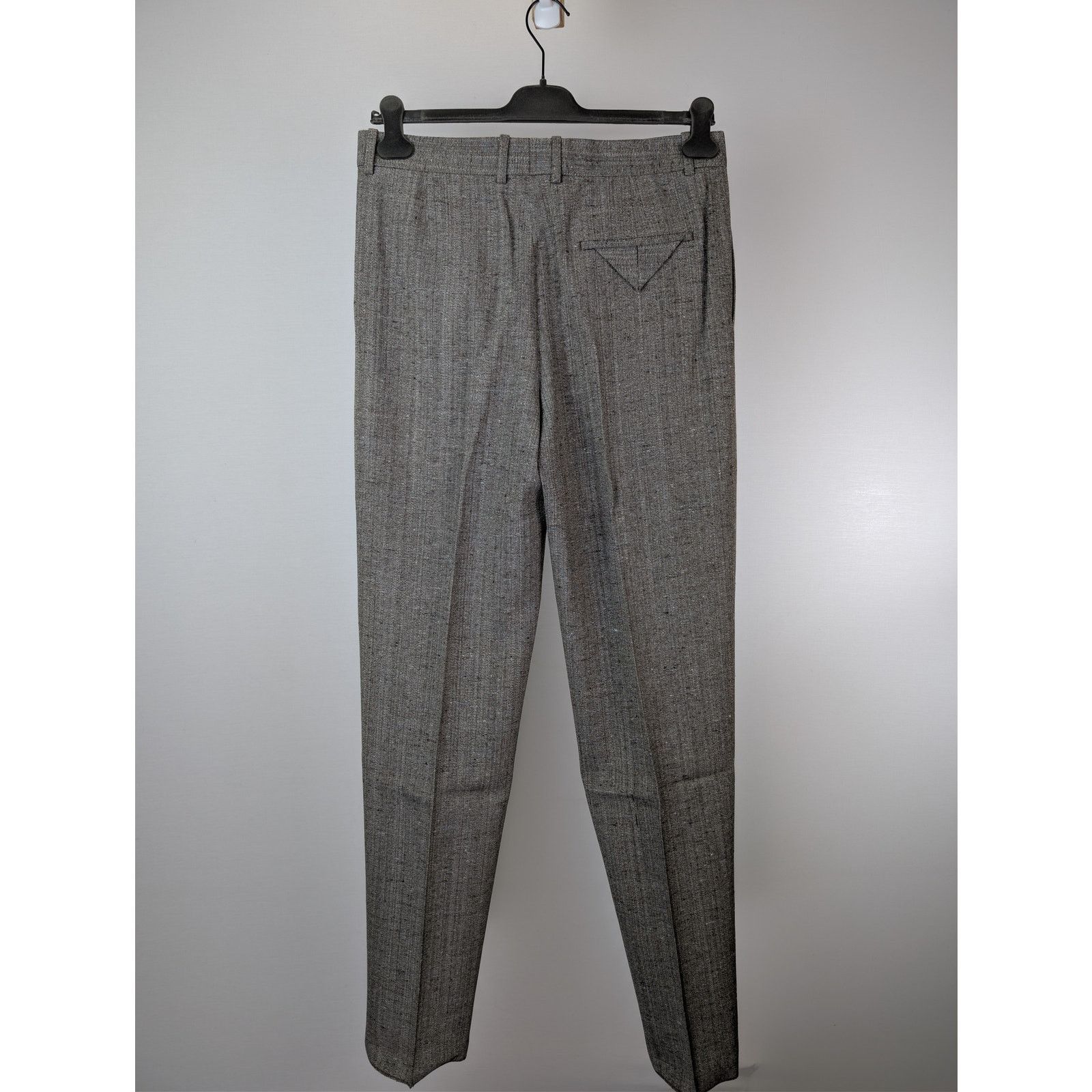 Bottega Veneta o1rshd1 Knotted Melange Viscose Silk Trousers in Multicolor Size US 36 / EU 52 - 10 Thumbnail