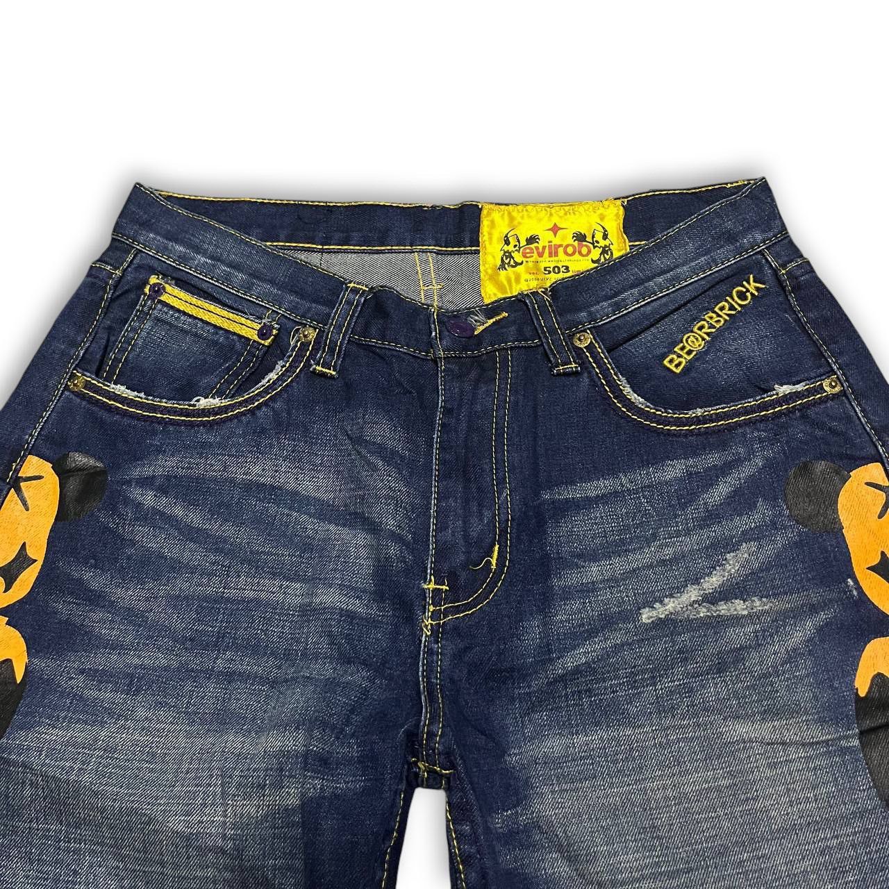 CLOT × Levi's × Medicom Toy Levi’s 503 x Be@rbrick Evirob Devilrobots Denim Jeans Size US 31 - 4 Thumbnail