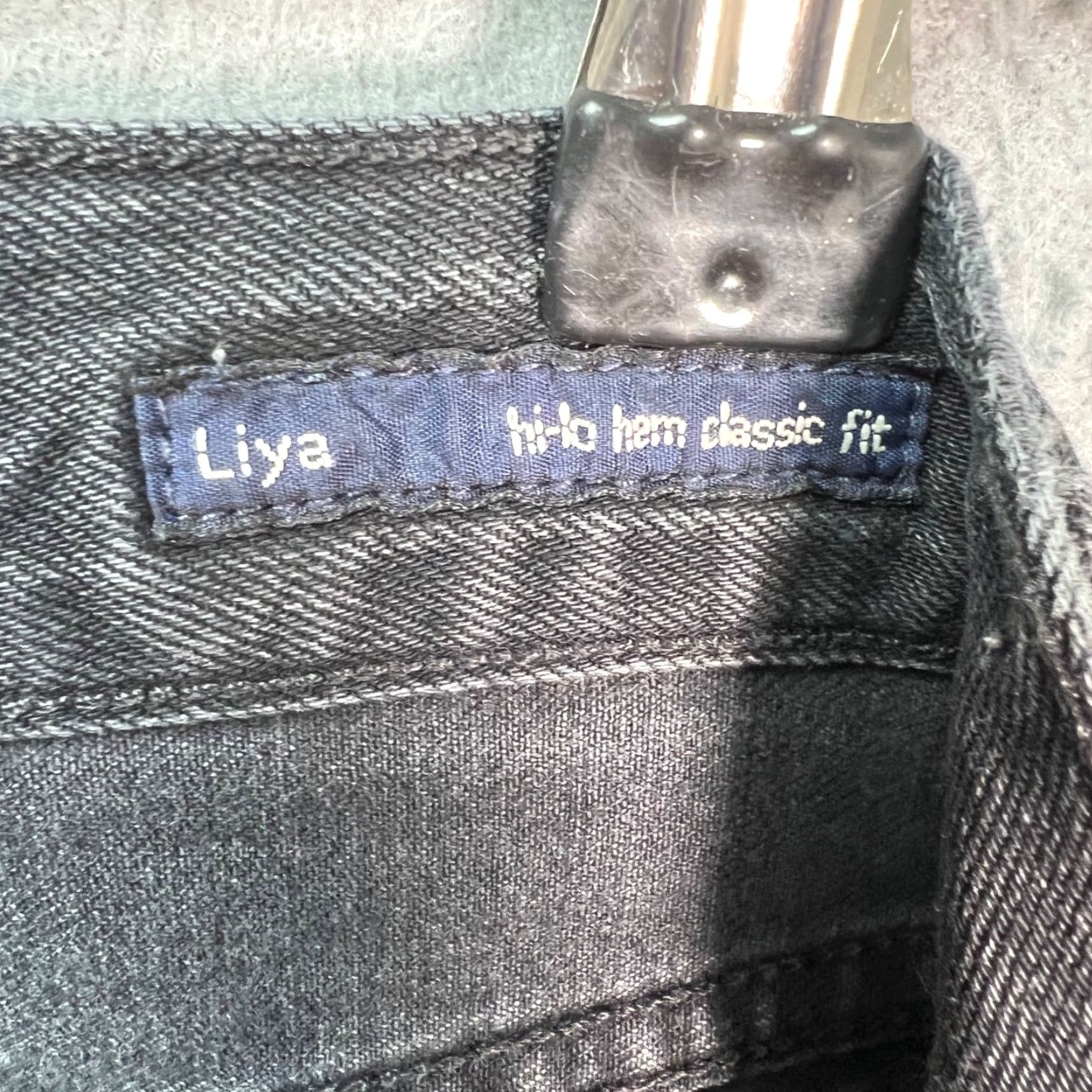 Citizens Of Humanity Citizens of Humanity Premium Vintage Liya High Rise Cropped Jeans 23 Black Denim 5-Pocket Womens Jeans Size 40" / US 18 - 4 Thumbnail