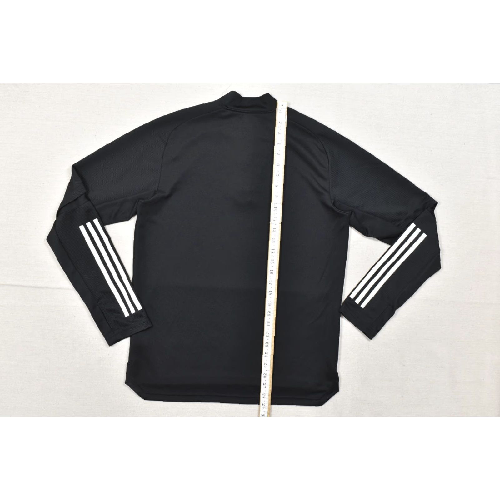 Adidas Adidas Pullover 1/4 Zip Soccer Jacket Aeroready Men M Black Sweatshirt Active Training Jacket Size US M / EU 48-50 / 2 - 3 Thumbnail