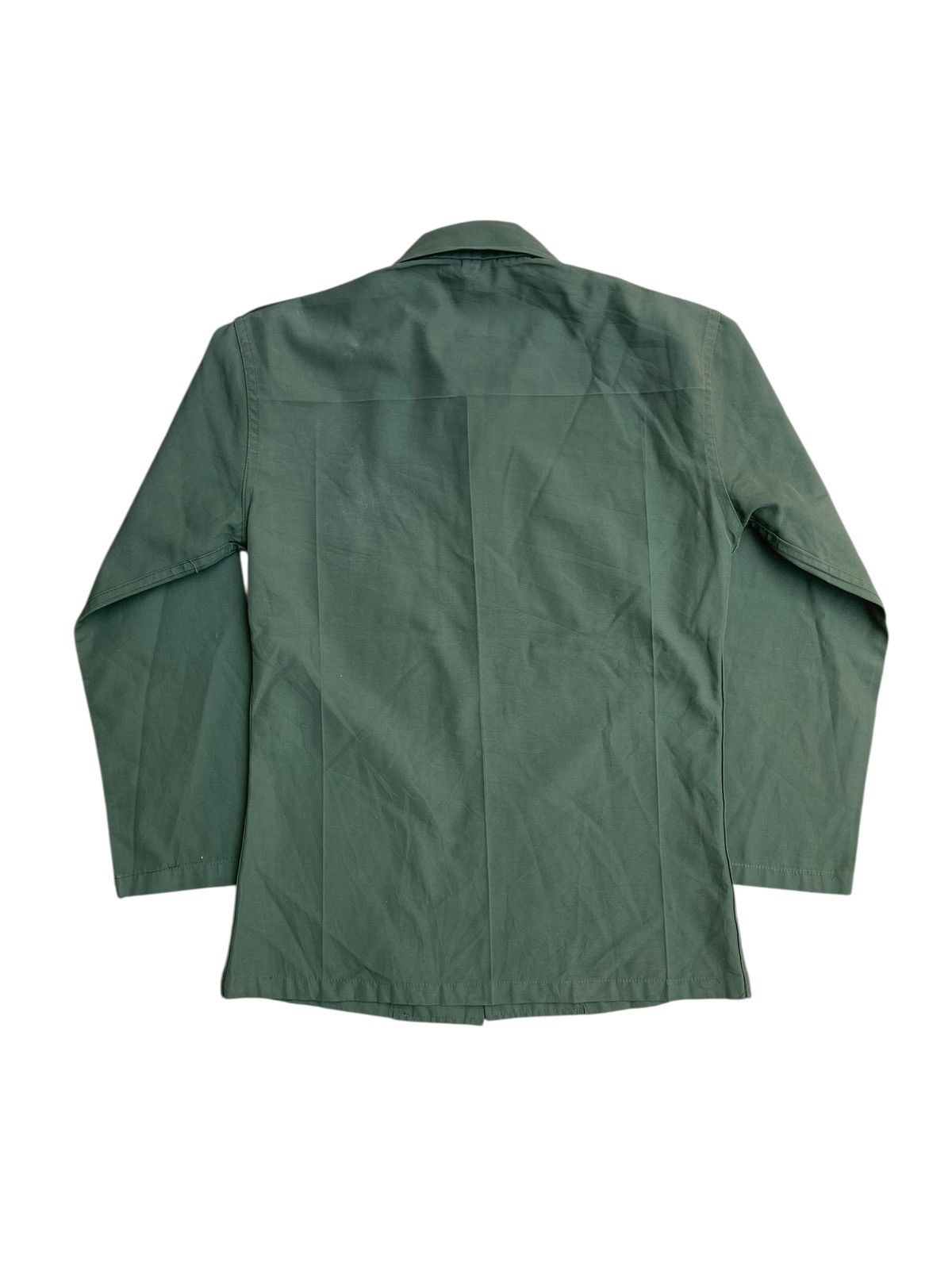 Vintage Olive Green Military HBT Shirt Size US S / EU 44-46 / 1 - 4 Thumbnail