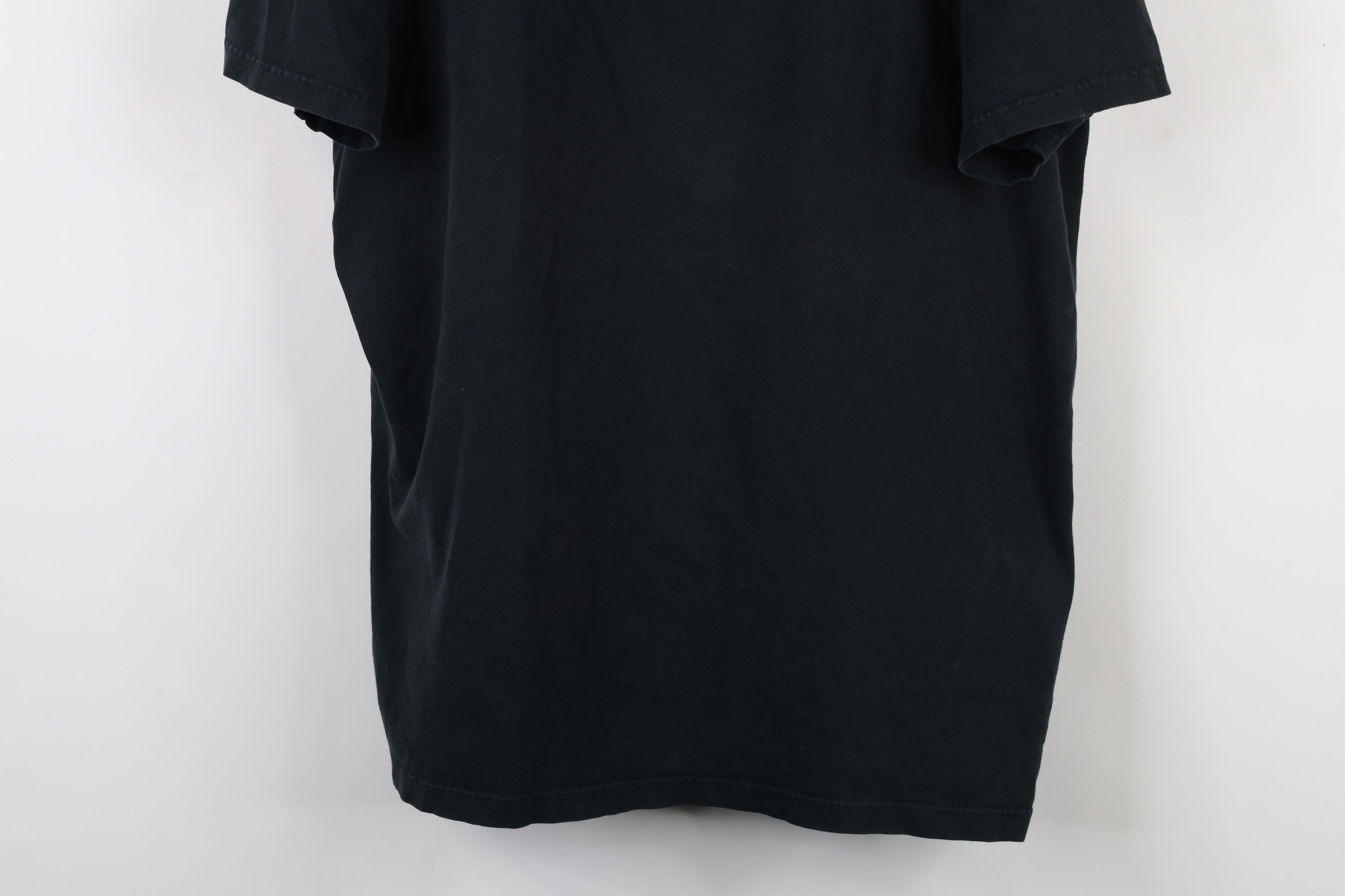 Ralph Lauren × Vintage Vintage 90s Ralph Lauren Short Sleeve T-Shirt Black Cotton Size US XXL / EU 58 / 5 - 3 Thumbnail