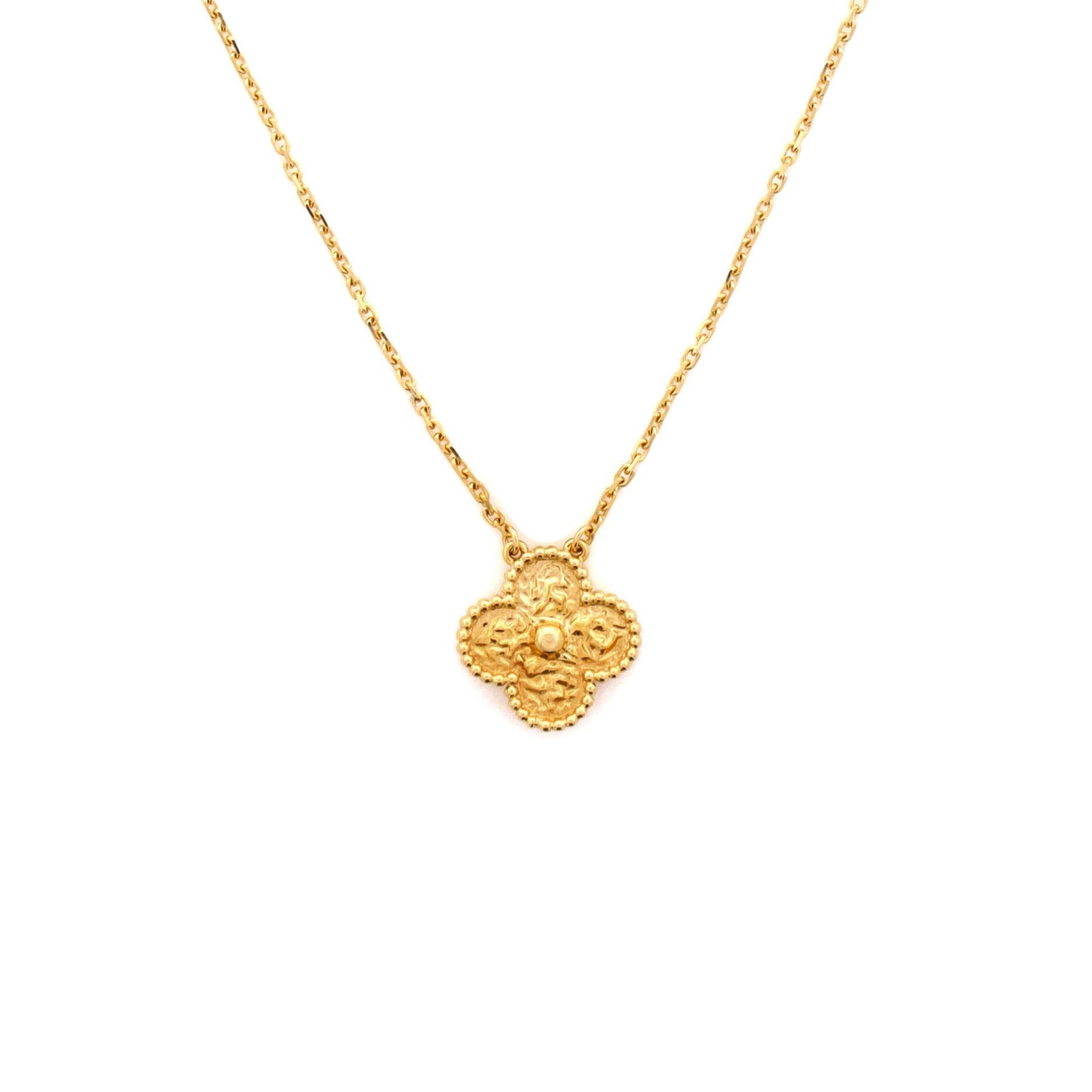 Van Cleef & Arpels Vintage Alhambra Pendant Necklace Size ONE SIZE - 1 Thumbnail