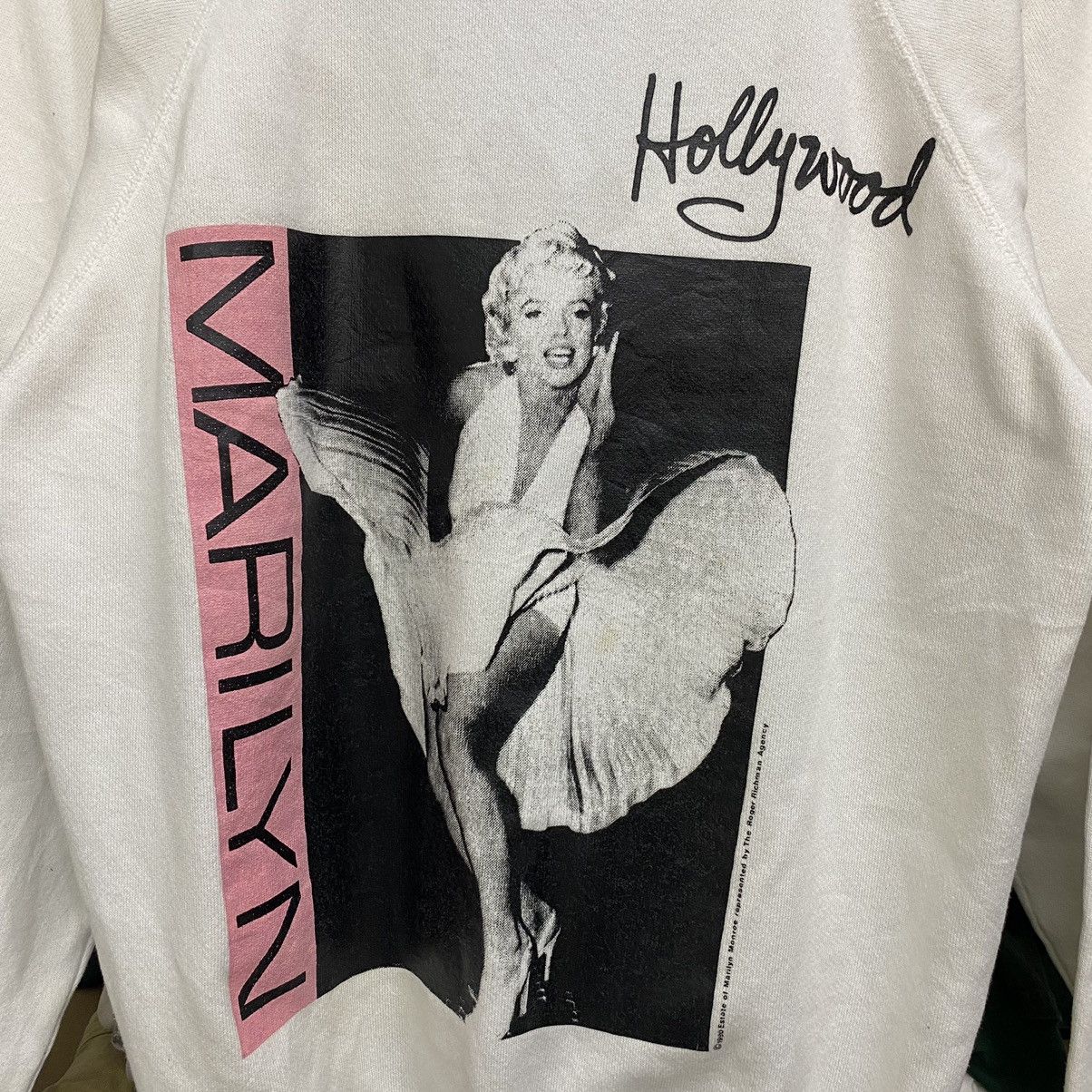 Band Tees × Vintage Vintage Marilyn Monroe Sweatshirt 90s❗️ Size US L / EU 52-54 / 3 - 6 Thumbnail