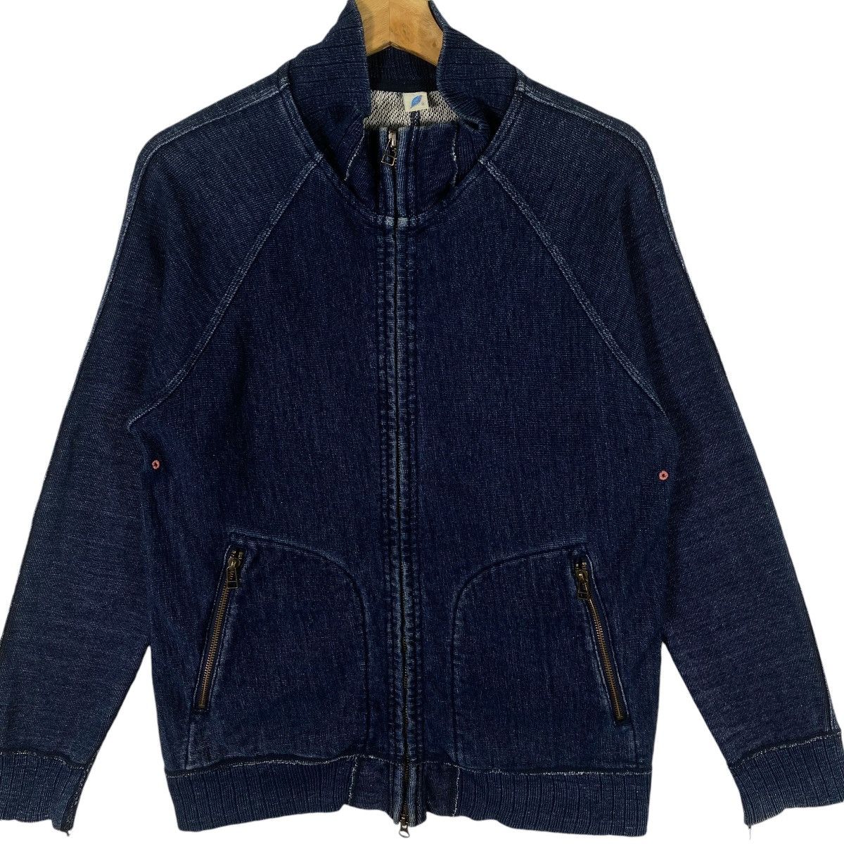 Blue Blue Japan × Japanese Brand × Pure Blue Japan Pure Blue Japan Indigo Dyed Tred Jacket Size 2 (M) Size US M / EU 48-50 / 2 - 4 Thumbnail