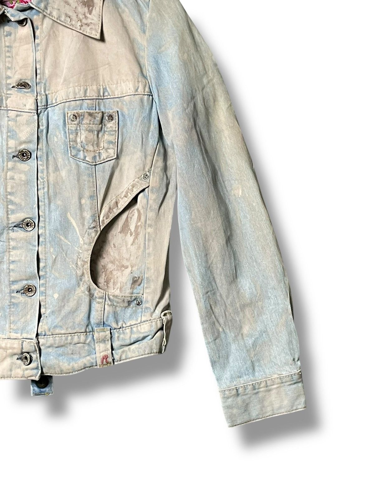 Japanese Brand × Replay Replay Japanese Brand Acid Wash Denim Jacket (45) Size US XS / EU 42 / 0 - 4 Thumbnail