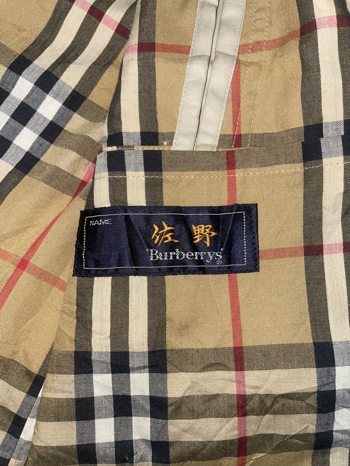 Burberry Vintage Burberrys Nova Check Lined Rain Mac Trench Coat Size US L / EU 52-54 / 3 - 5 Thumbnail