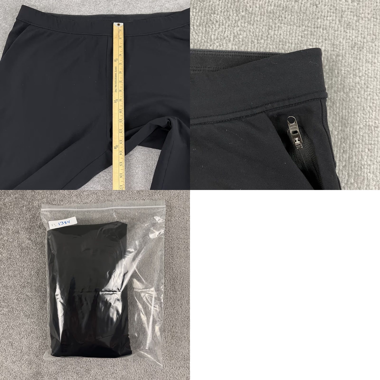 Vintage Public Rec Pants Adult 42 x 28 Black Lounge Athleisure Travel Stretch Pockets Regular Mens Size US 42 / EU 58 - 8 Thumbnail