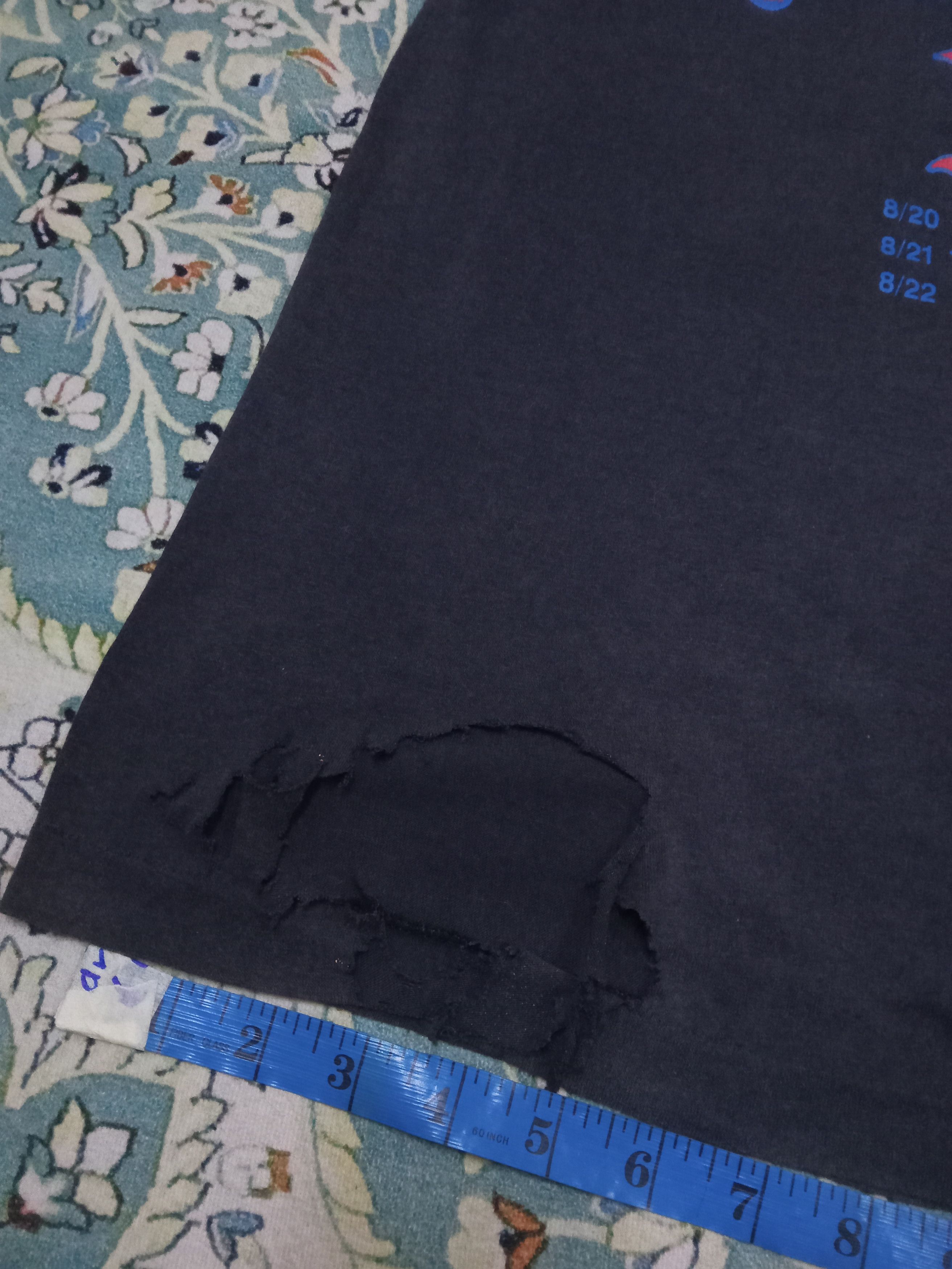 Band Tees × Vintage Vintage Blue Murder World Tour 1989 Distressed T Shirt Size US L / EU 52-54 / 3 - 9 Thumbnail