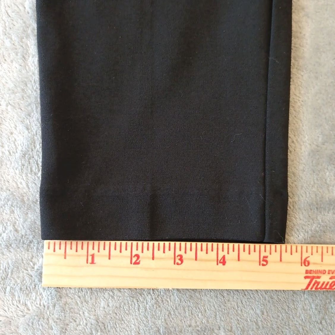 Vintage Zac & Rachel Pants Womens Petites PXL Ankle Stretch Pull On Black 38x25.5 Skinny Flat Front Mid Rise XS-XL? Size 40" / US 18 - 5 Thumbnail