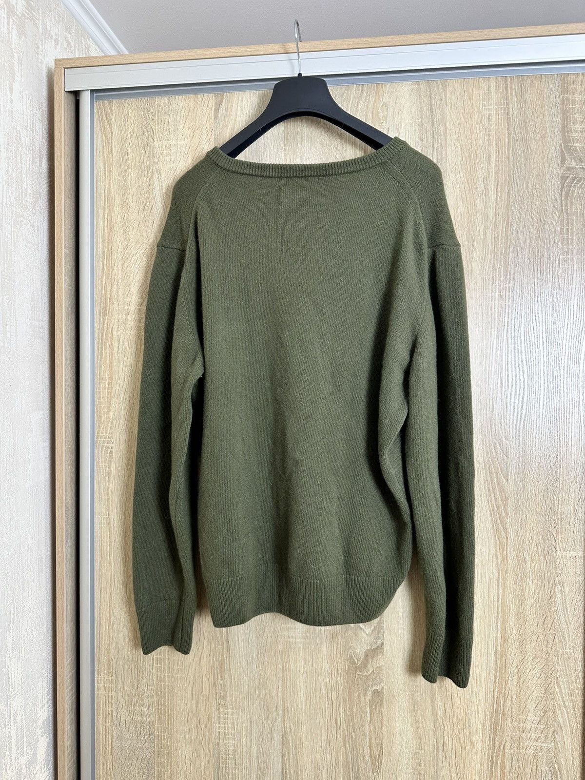 Laksen Sporting 🔥 Laksen Sporting Wool Sweater Pullover V Neck Luxury Size US XXL / EU 58 / 5 - 4 Thumbnail