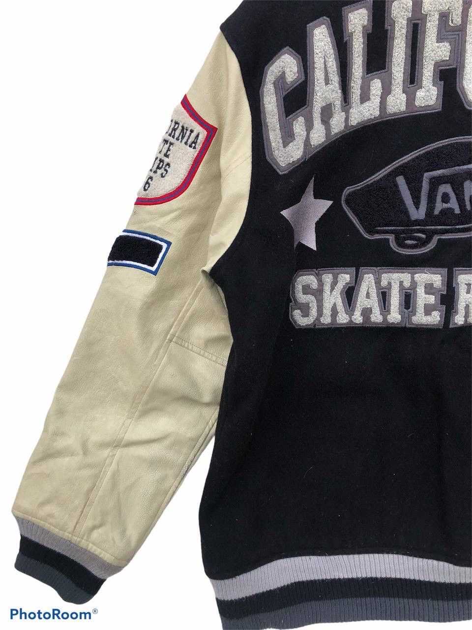 Vans Vintage Vans California Skate Root Varsity Stadium Jacket Size US L / EU 52-54 / 3 - 4 Thumbnail