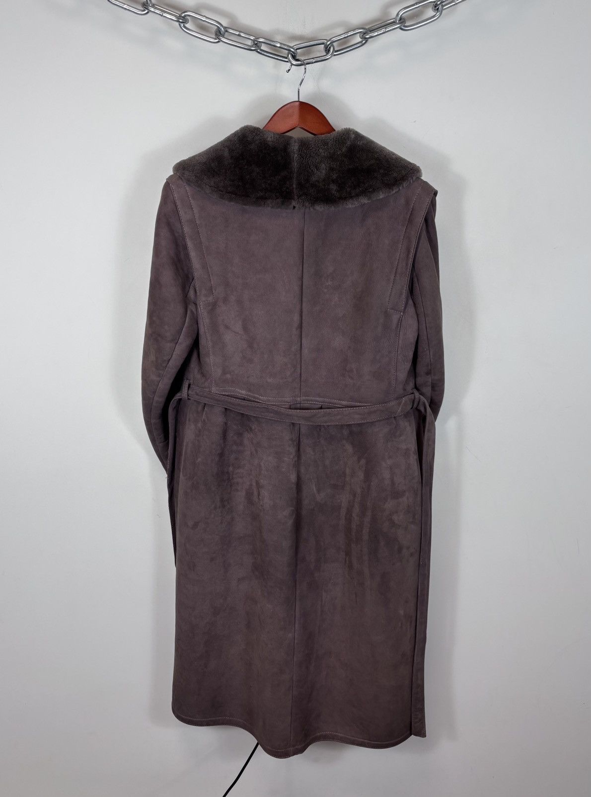 Sawyer of Napa Vintage Sawyer Of Napa Women’s Shearling Sheepskin Coat Size XL / US 12-14 / IT 48-50 - 3 Thumbnail