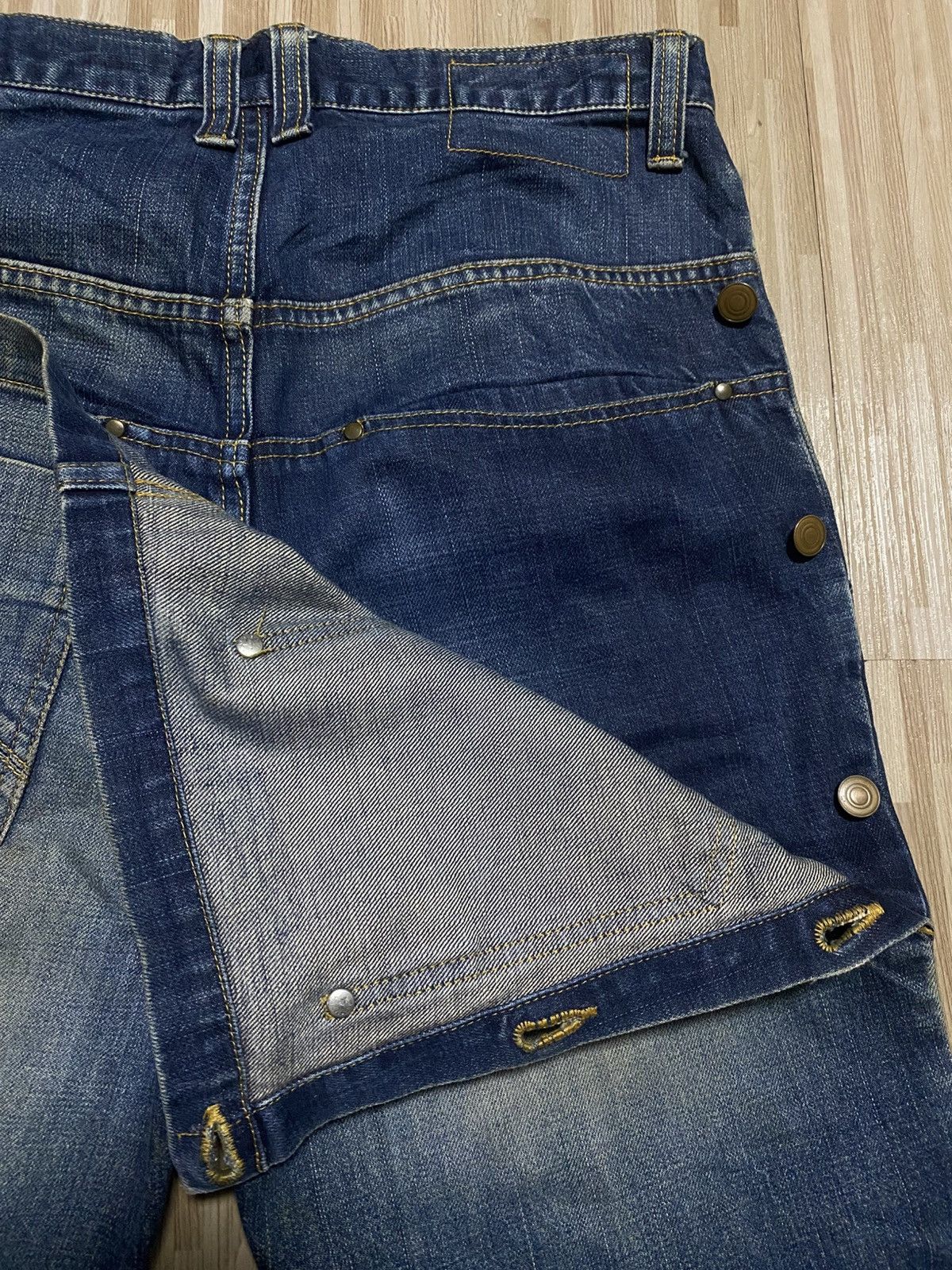 Vintage 💥FLARE 90s RARE BACK POCKET💥 Size US 31 - 14 Thumbnail