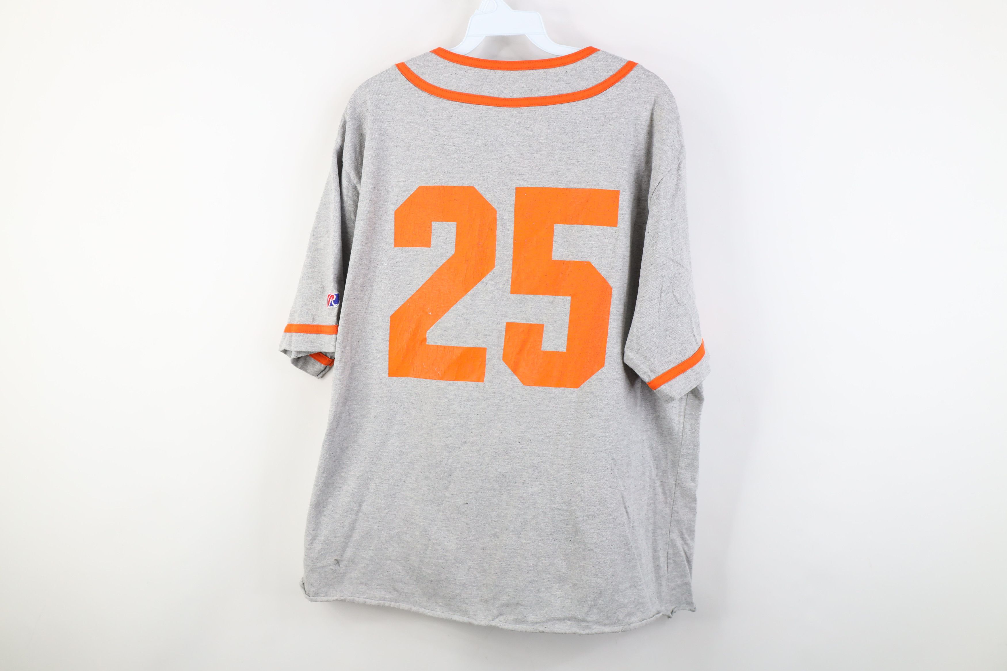 Vintage Vintage 90s Toledo Fire Firefighters Baseball Jersey T-Shirt Size US L / EU 52-54 / 3 - 13 Thumbnail