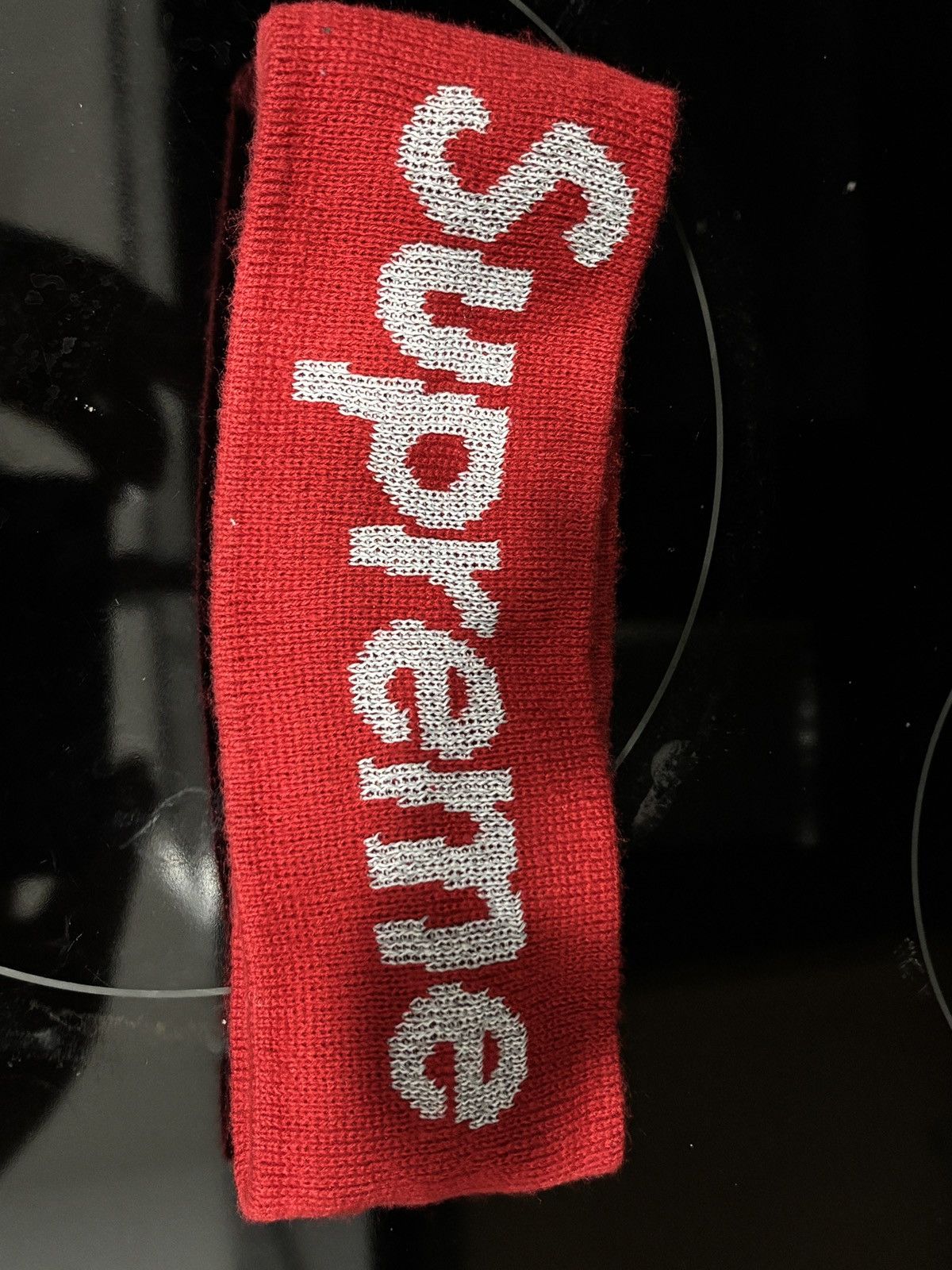 Supreme Supreme new era big logo headband FW18 | Grailed