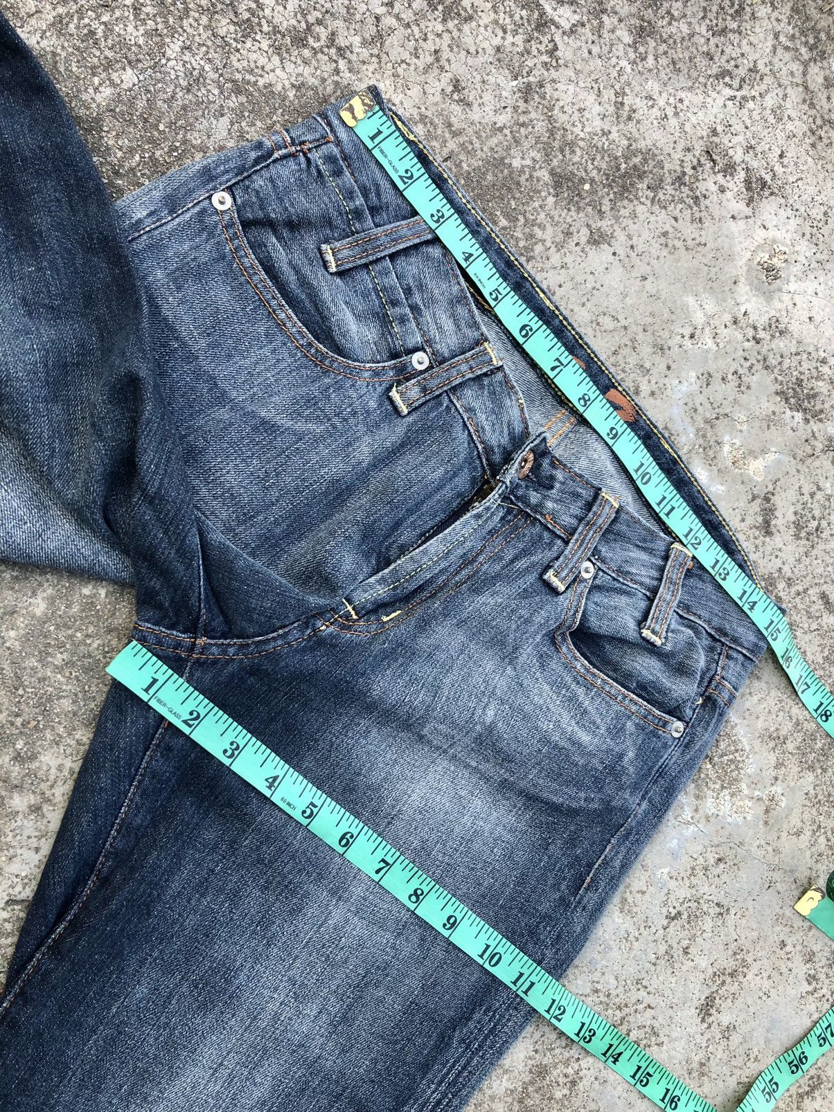 7 For All Mankind FLARED⚡️⚡️WASHED BLUE DENIM BY 7 FOR ALL MANKIND Size US 30 / EU 46 - 8 Thumbnail