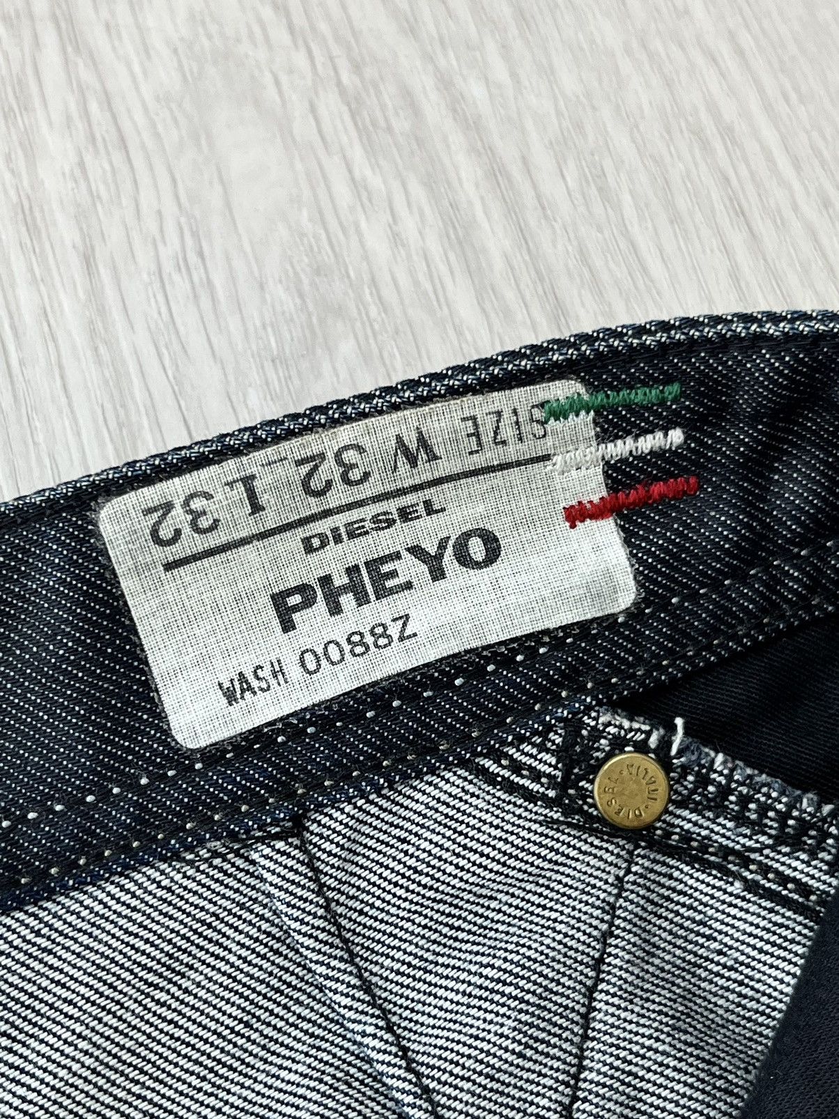 Diesel Waxed Diesel Jeans Italy Denim Size US 32 / EU 48 - 11 Thumbnail