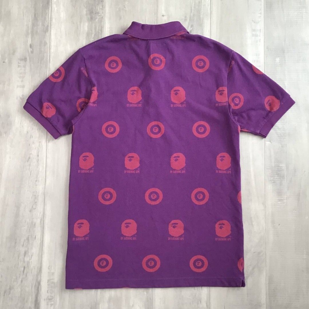 Bape × Nigo BAPE Target logo polo shirt a bathing ape NIGO Size US M / EU 48-50 / 2 - 3 Thumbnail