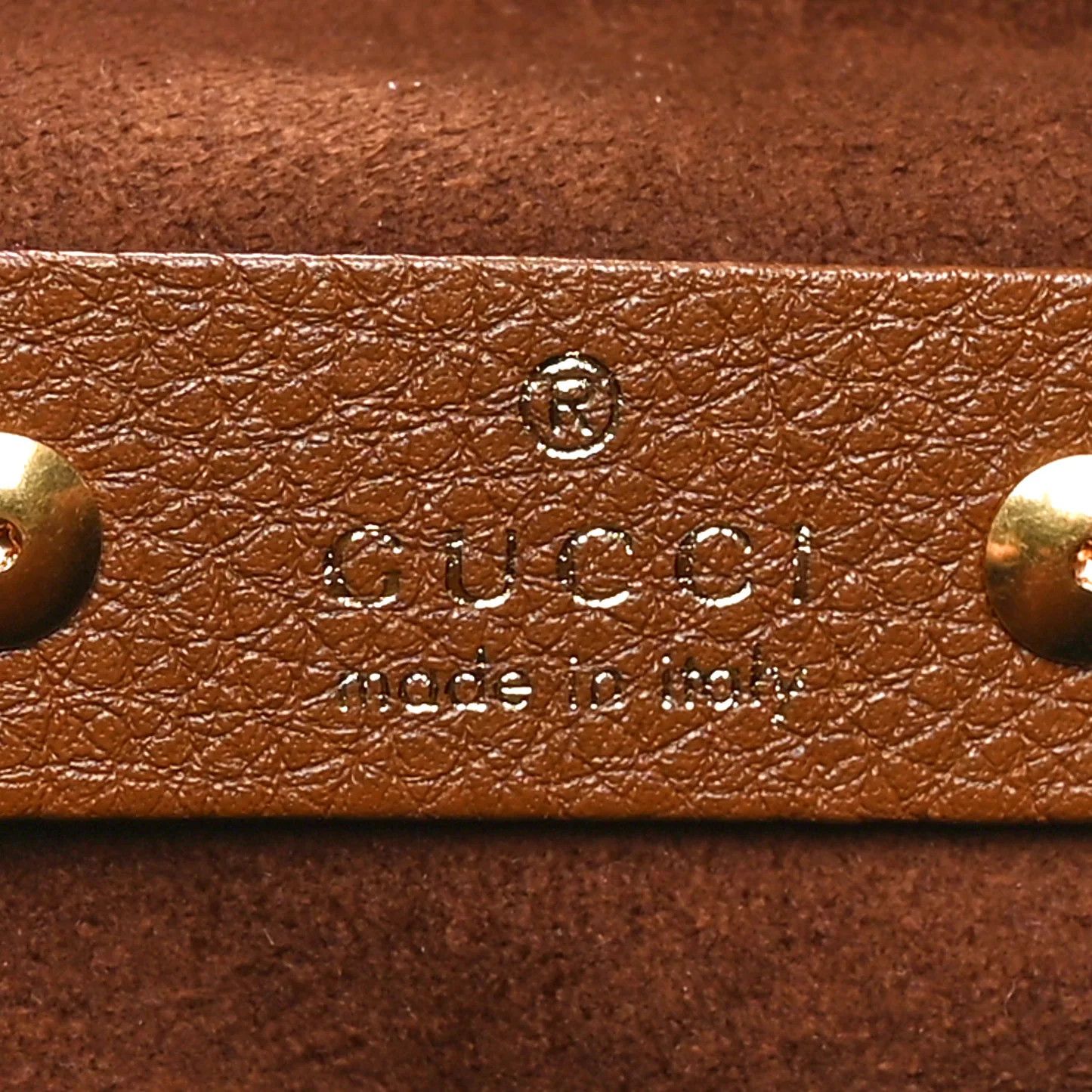 Gucci o1la5ras0526 Size: OS / Softbit Medium Top Handle Bag Brown Size ONE SIZE - 6 Thumbnail