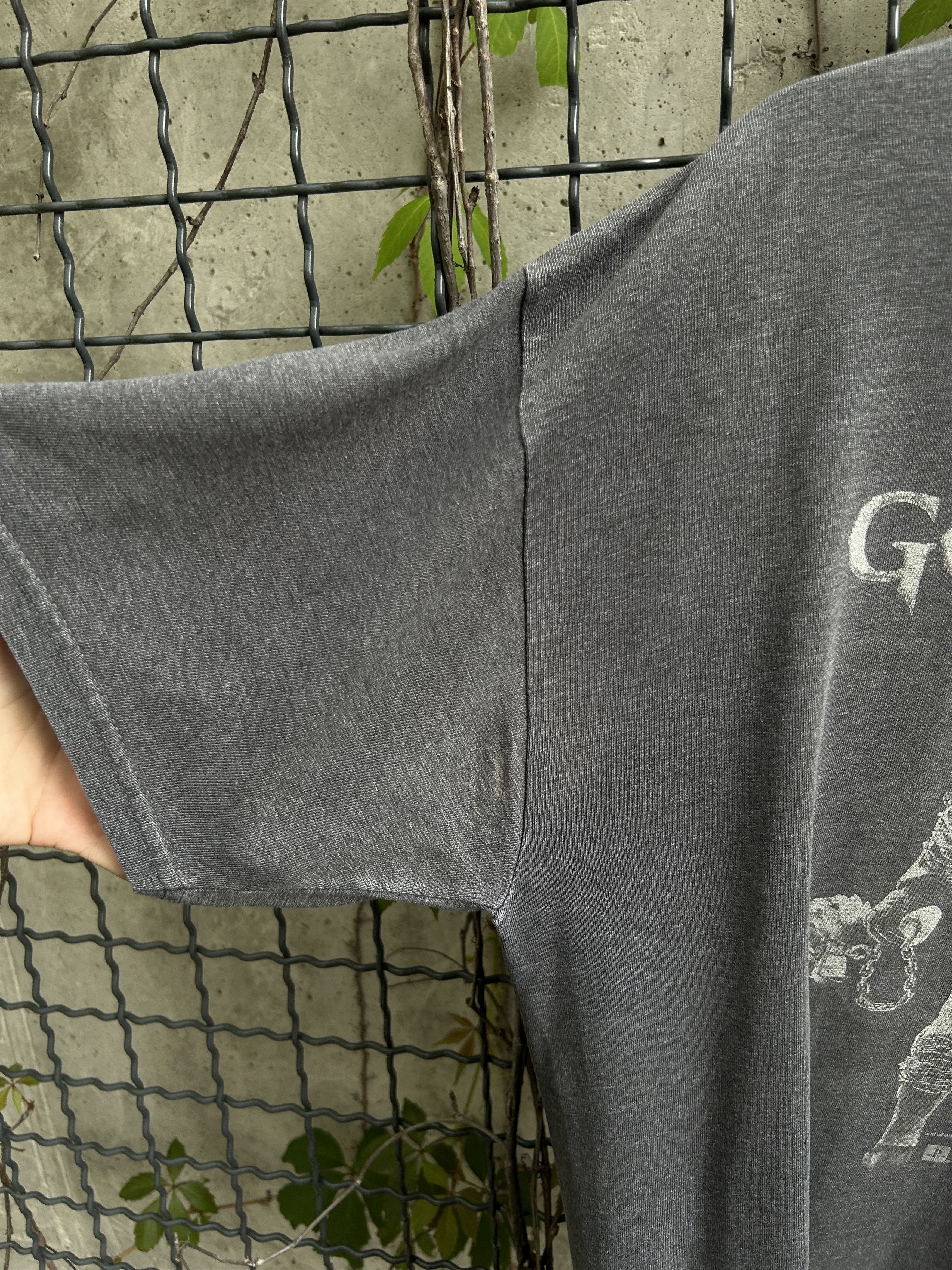 Playstation Vintage 2007 God of War Playstation 2 Game Promo T-shirt Size US XL / EU 56 / 4 - 7 Thumbnail