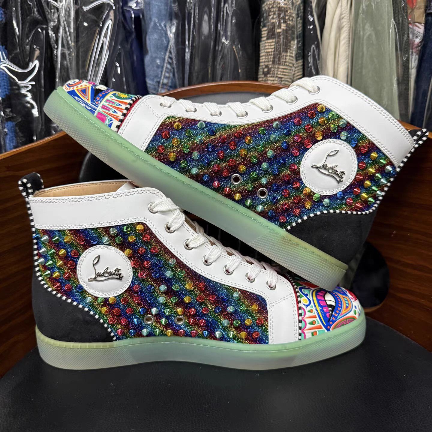 Christian Louboutin Christian Louboutin High-Top Sneakers K15 Size US 9.5 / EU 42-43 - 7 Thumbnail