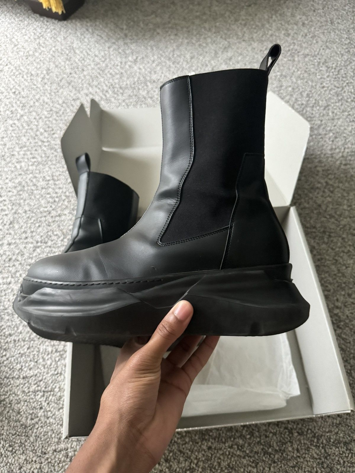 Rick Owens Drkshdw Rick Owen’s Drkshdw Beetle boot Size US 10 / EU 43 - 6 Thumbnail