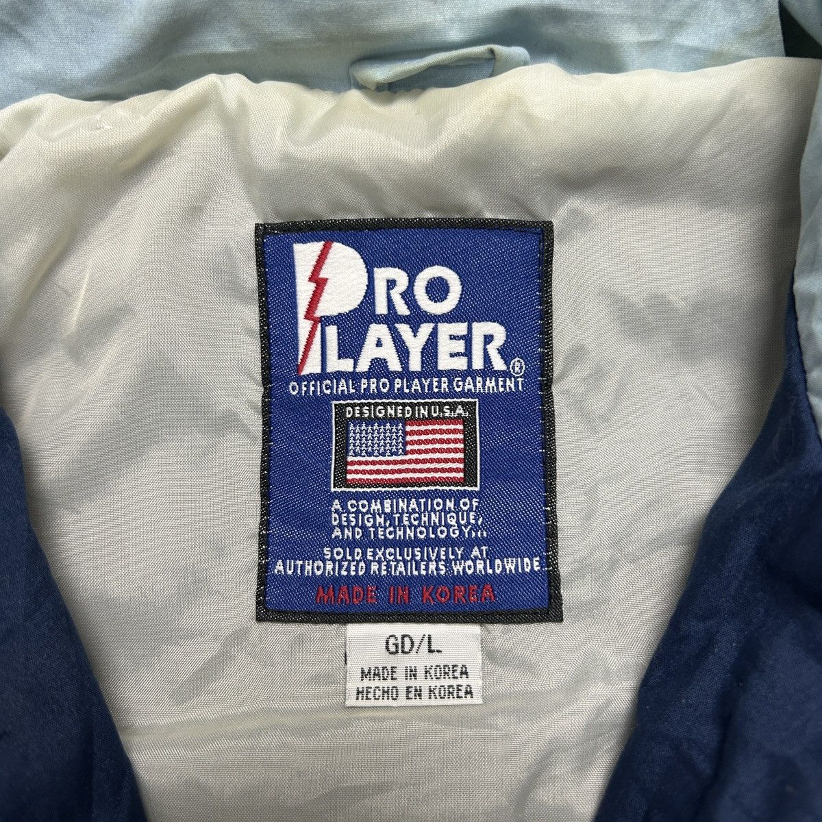 NBA × NFL × Pro Player Vintage Proplayer Tar Heels Jacket Size US L / EU 52-54 / 3 - 6 Thumbnail