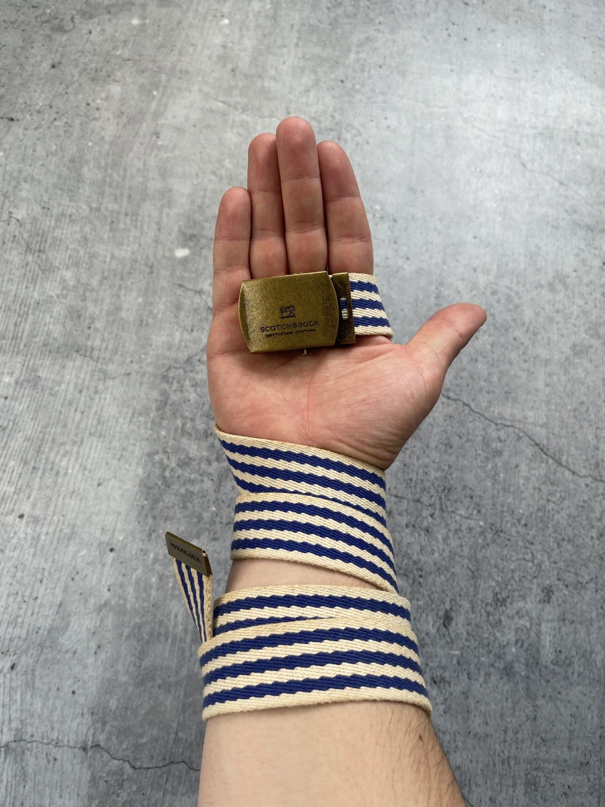 Scotch & Soda × Vintage SCOTCH&SODA AMSTERDAM COUTURE very rare belt Size ONE SIZE - 1 Thumbnail