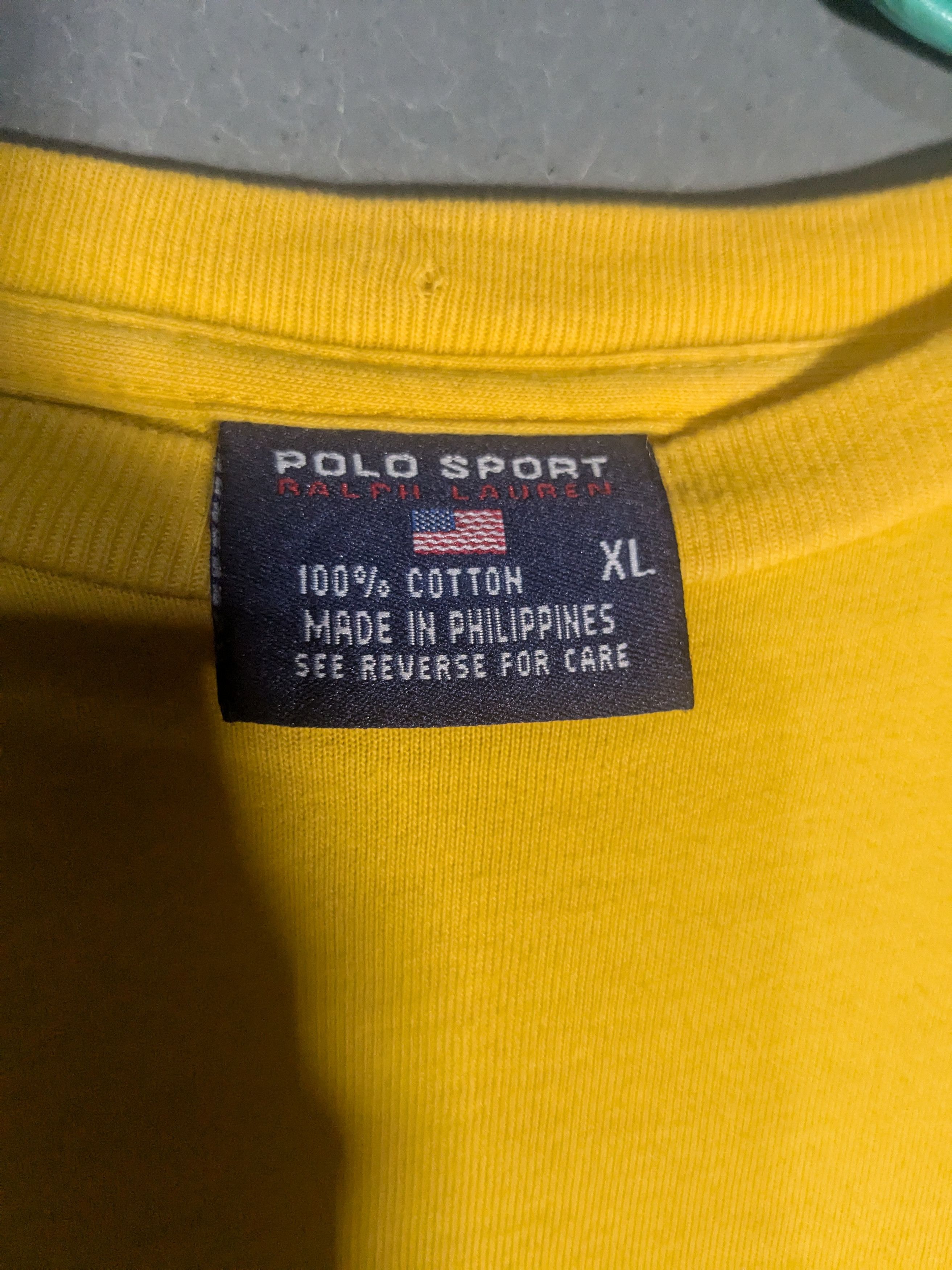 Ralph Lauren polosport long sleeve t-shirt authentic 90's made in USa Size US XL / EU 56 / 4 - 2 Thumbnail