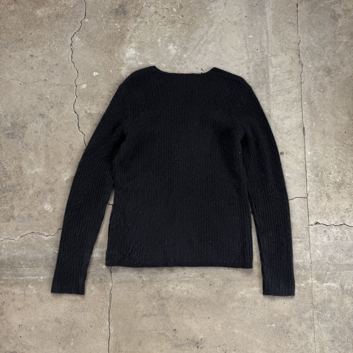 Acne Studios Acne Pasco AW11 Angora Black Sweater Size XS / US 0-2 / IT 36-38 - 2 Thumbnail