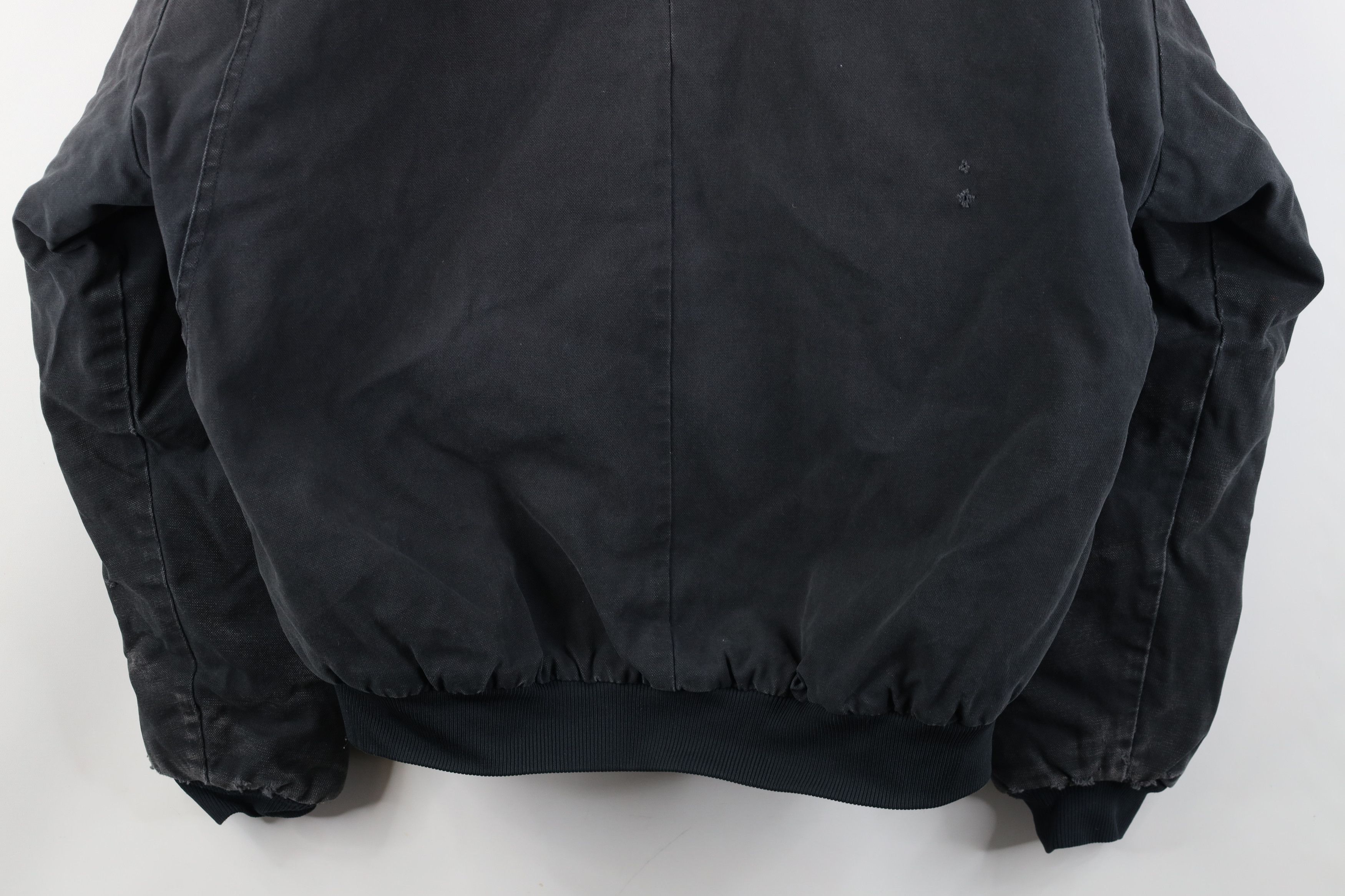 Vintage Vintage Y2K Streetwear Quilted Canvas Bomber Jacket Black Size US M / EU 48-50 / 2 - 17 Thumbnail
