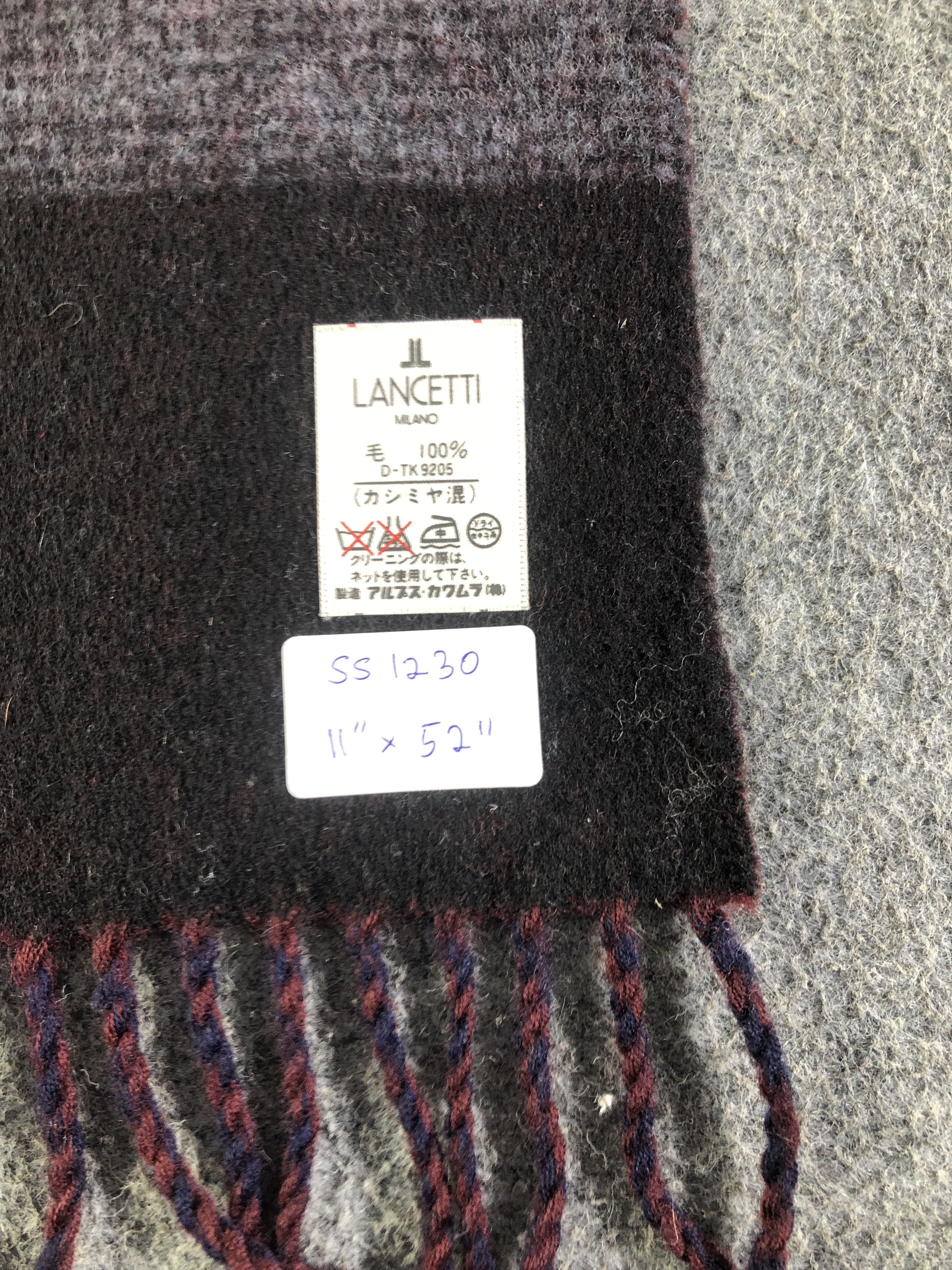 Lui di Lancetti Lancetti Scarf / Muffler / Neckwear SS1230 Size ONE SIZE - 6 Thumbnail