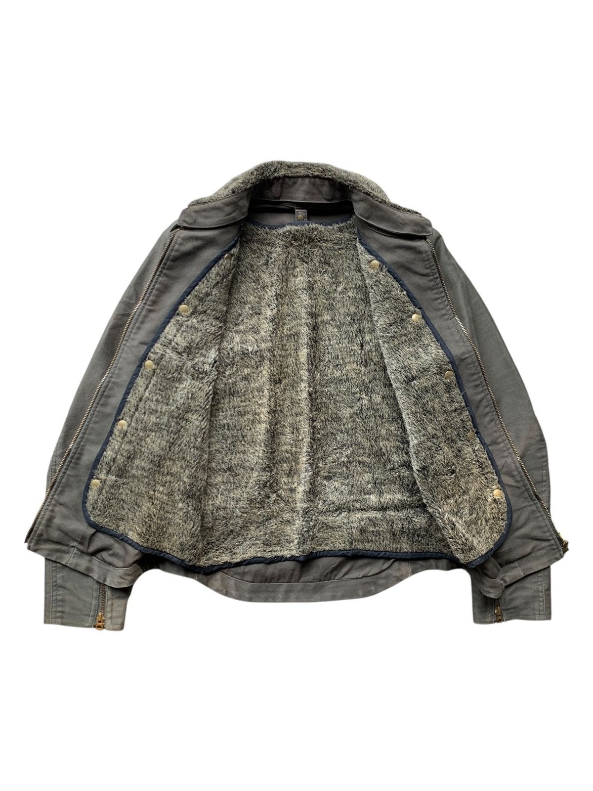 If Six Was Nine × Le Grande Bleu (L.G.B.) First Blow Faux Fur Shearling Jacket Size US M / EU 48-50 / 2 - 3 Thumbnail