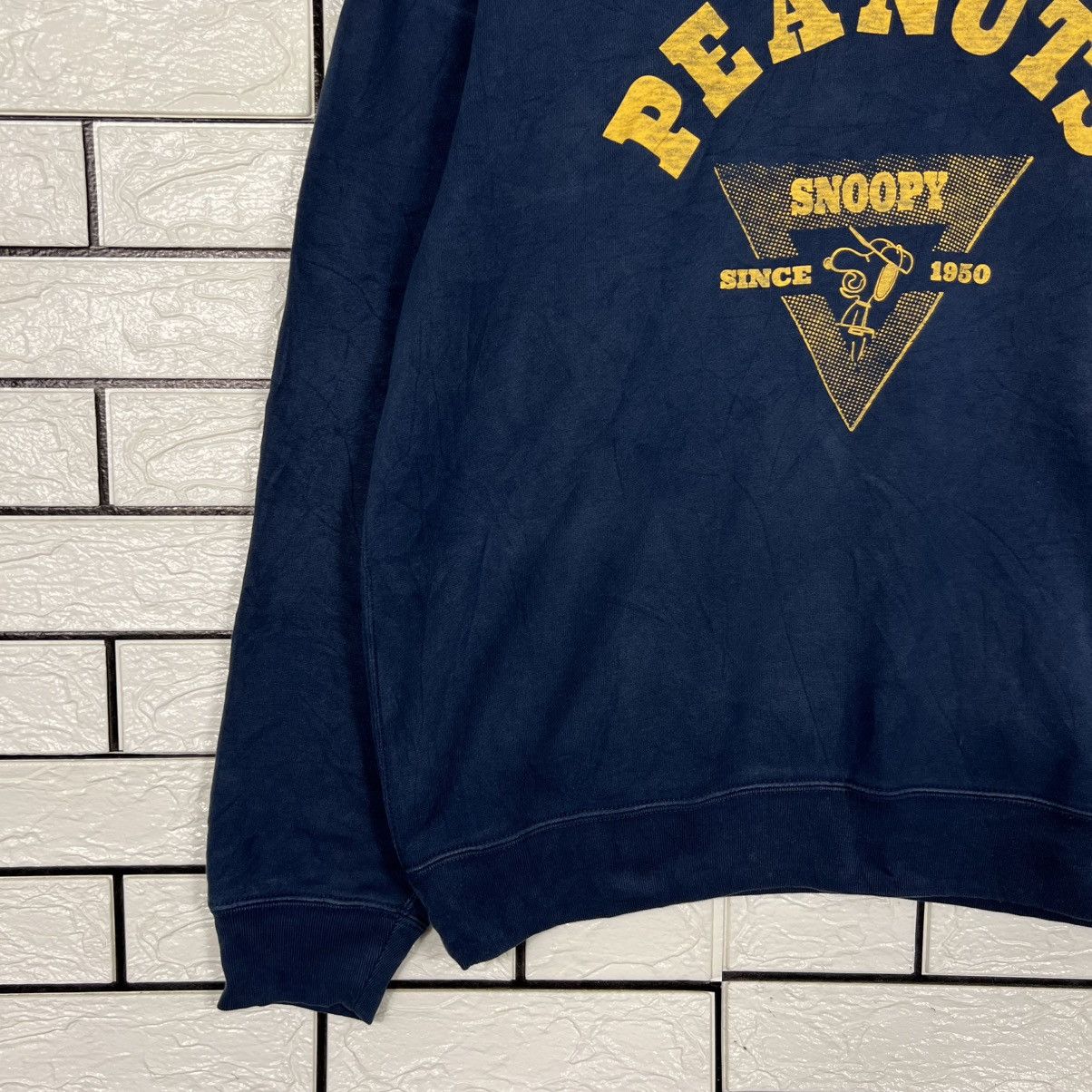 Peanuts PEANUTS SNOOPY Big Logo Crewneck Sweatshirt #4252-C193 Size US M / EU 48-50 / 2 - 6 Thumbnail