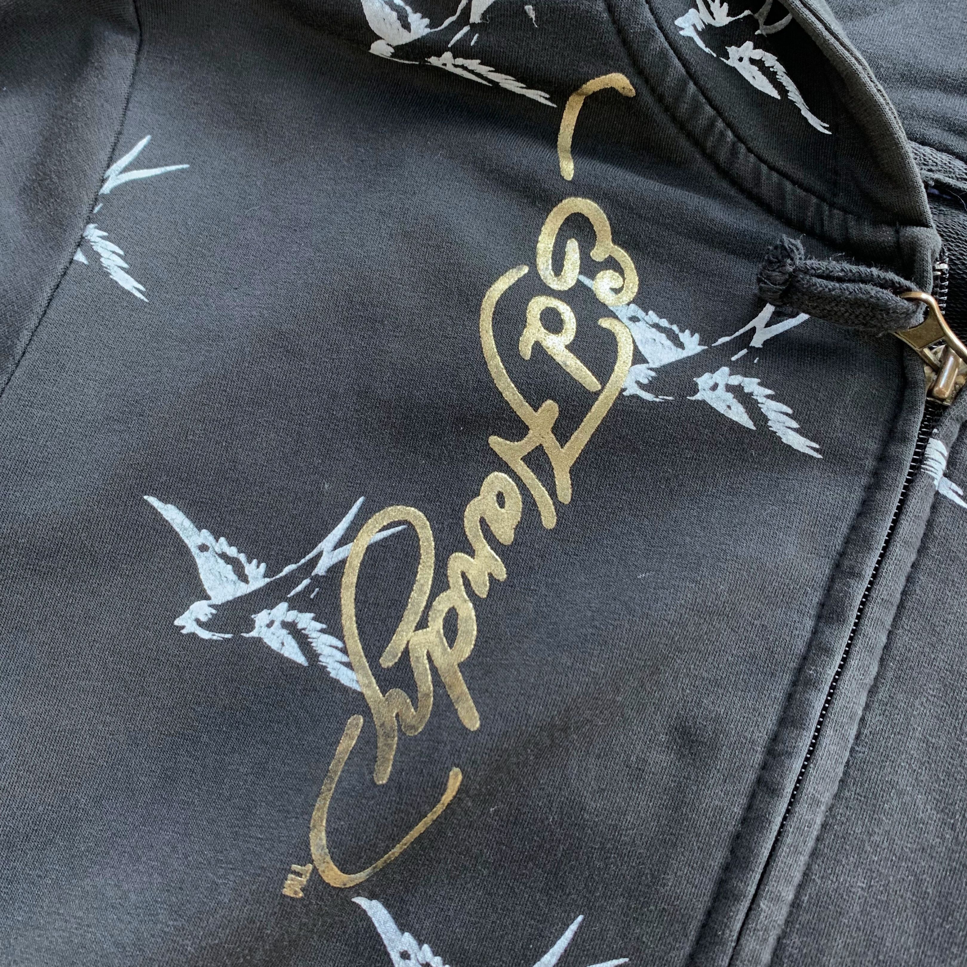 Ed Hardy 2000s Ed Hardy By Christian Audigier Zip Hoodie Size XS / US 0-2 / IT 36-38 - 4 Thumbnail