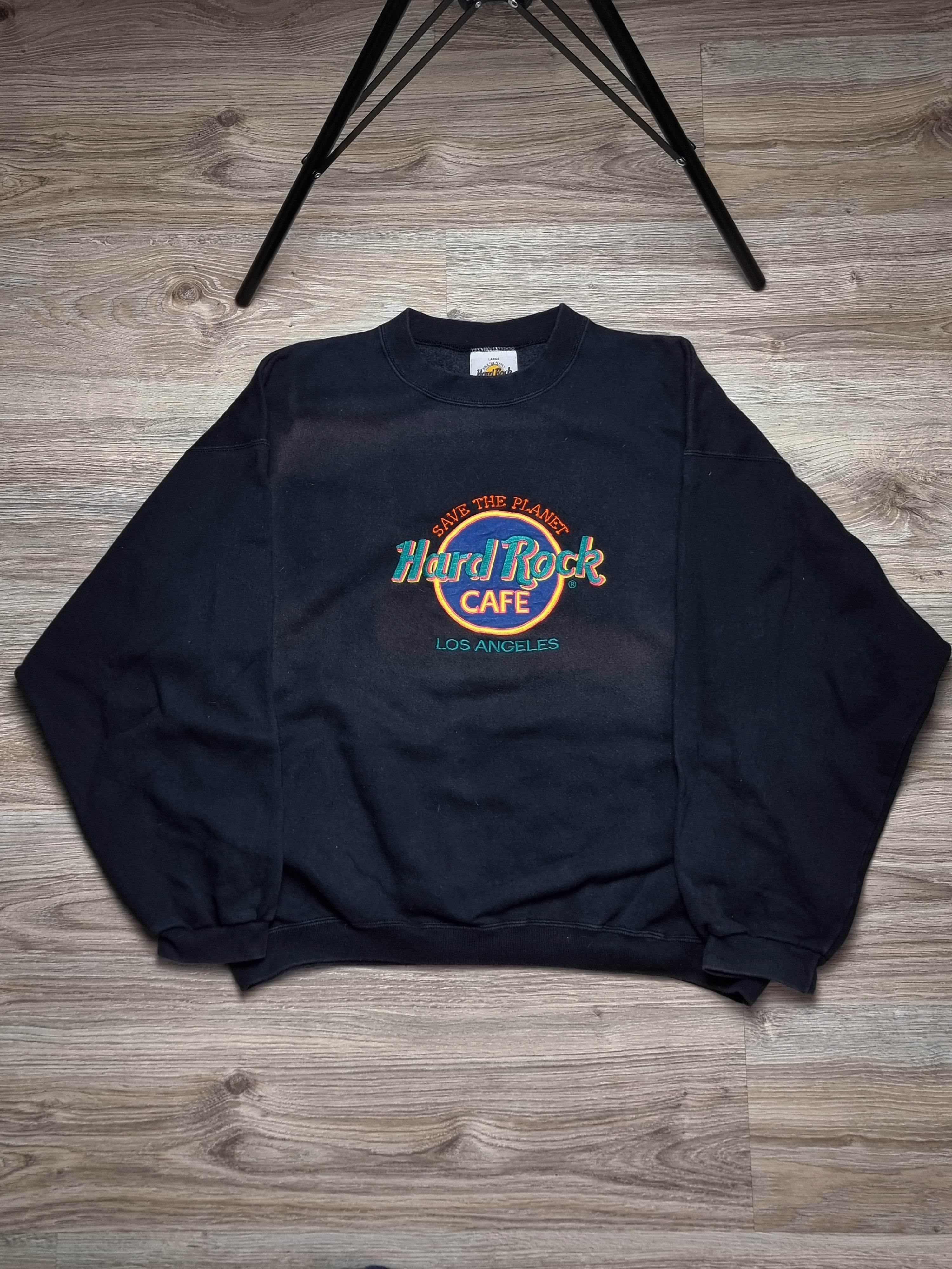 Hard Rock Cafe × Vintage Vintage crewneck hard rock Cafe Size US L / EU 52-54 / 3 - 1 Thumbnail