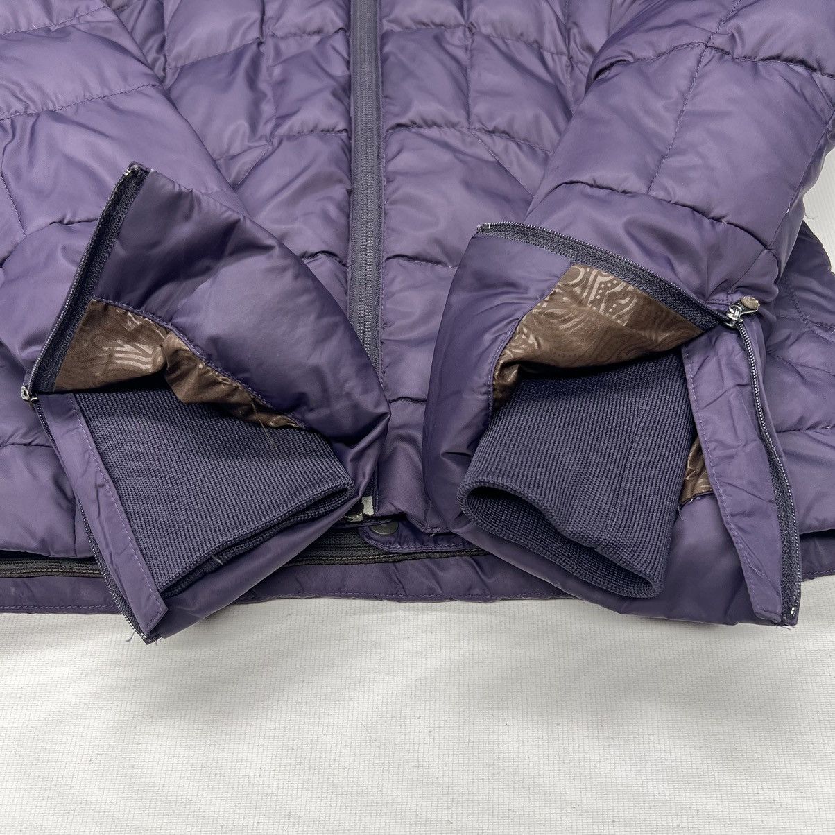 The North Face The North Face Down Jacket 600 Full Puffer Purple Plum Zip Size XS / US 0-2 / IT 36-38 - 7 Thumbnail