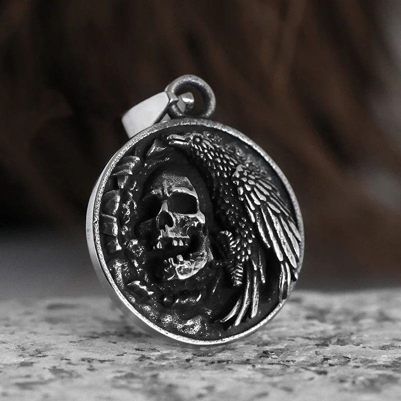 Japanese Brand × Jewelry Crow Head Skull Only Pendant Size ONE SIZE - 1 Thumbnail