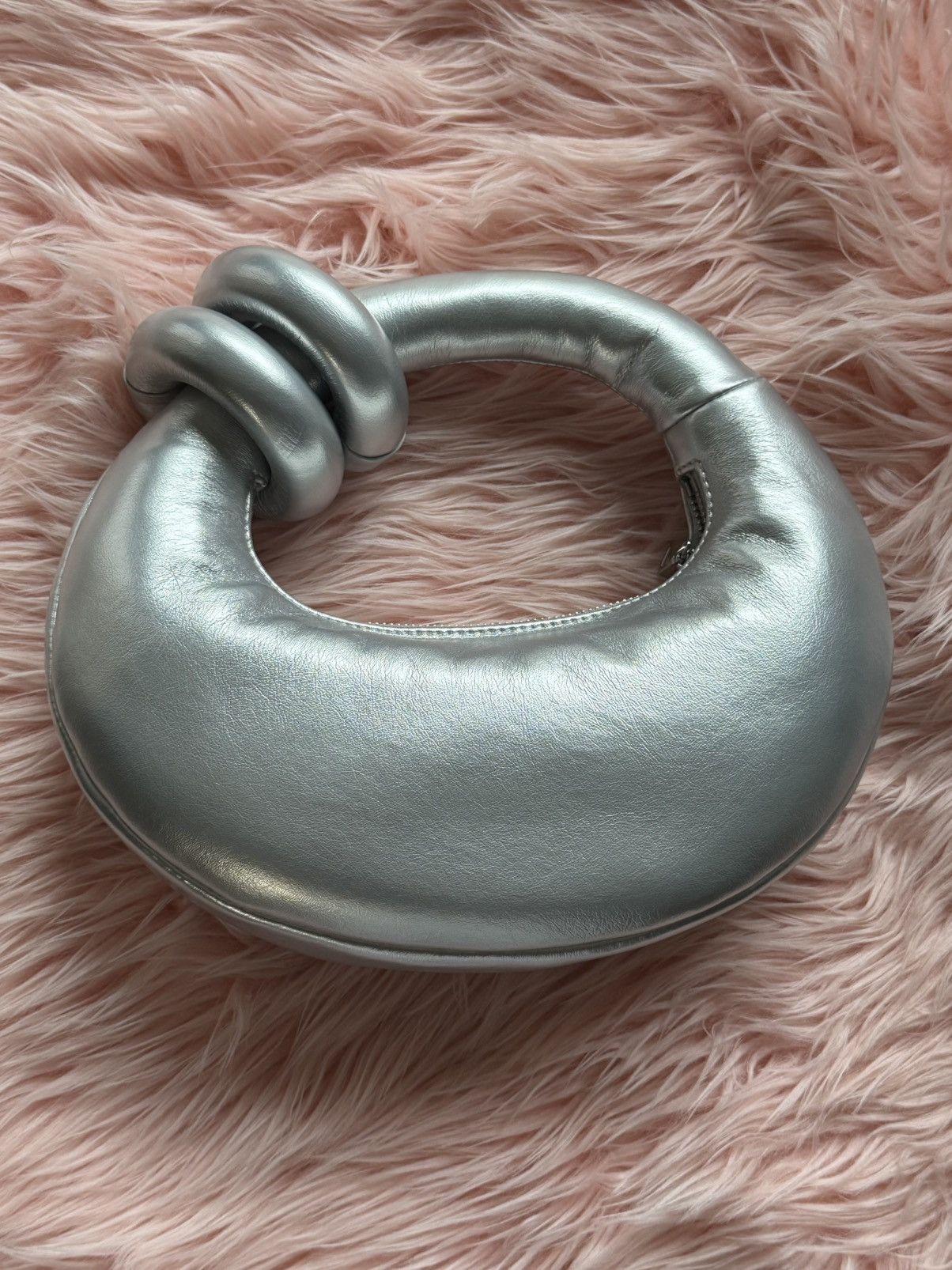 JW PEI JW PEI Abacus Top Handle Bag- Silver Size ONE SIZE - 3 Thumbnail